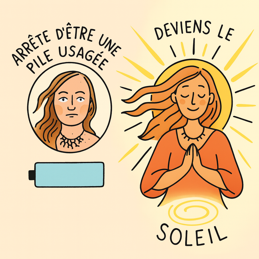 ☀️ Arrête d’être une pile usagée, deviens le Soleil 🔋🌞
