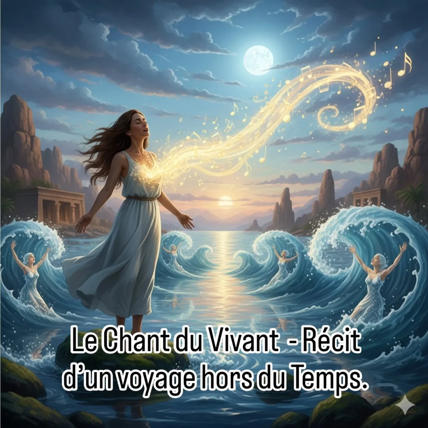 💙 Le Chant du Vivant
Cette nuit-l&agrave;, j&rsquo;ai r&ecirc;v&eacute; la puissance&hellip;
pas celle qui prend, celle qui fait danser.
Un chant est n&eacute;, et l&rsquo;eau a vibr&eacute;.
La vraie force ne s&rsquo;impose pas : elle respire.

✨ L
