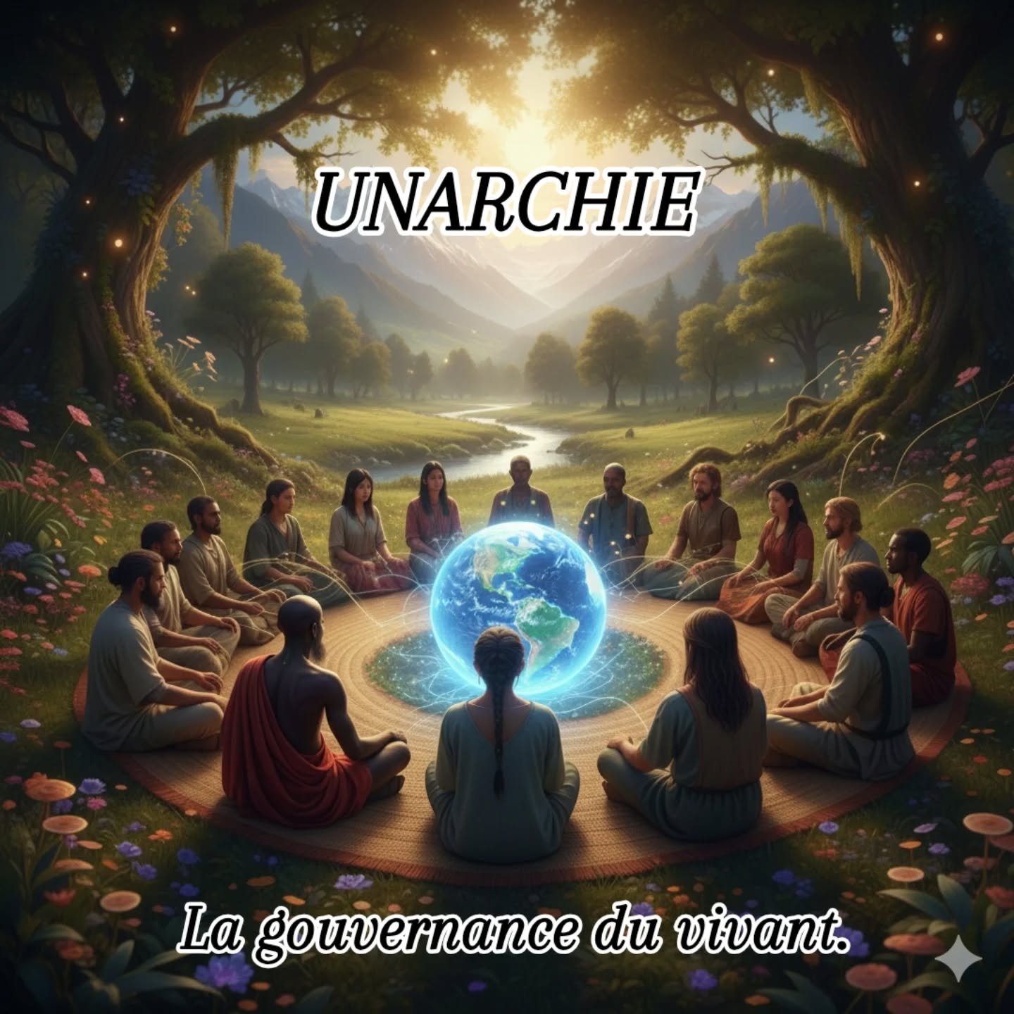 ✨ Et si gouverner, c&rsquo;&eacute;tait aimer ?

L&rsquo;Unarchie, c&rsquo;est l&rsquo;art de redescendre dans le c&oelig;ur.
L&agrave; o&ugrave; le pouvoir n&rsquo;est plus un sommet &agrave; atteindre,
mais une onde &agrave; partager.

Et si la hi&