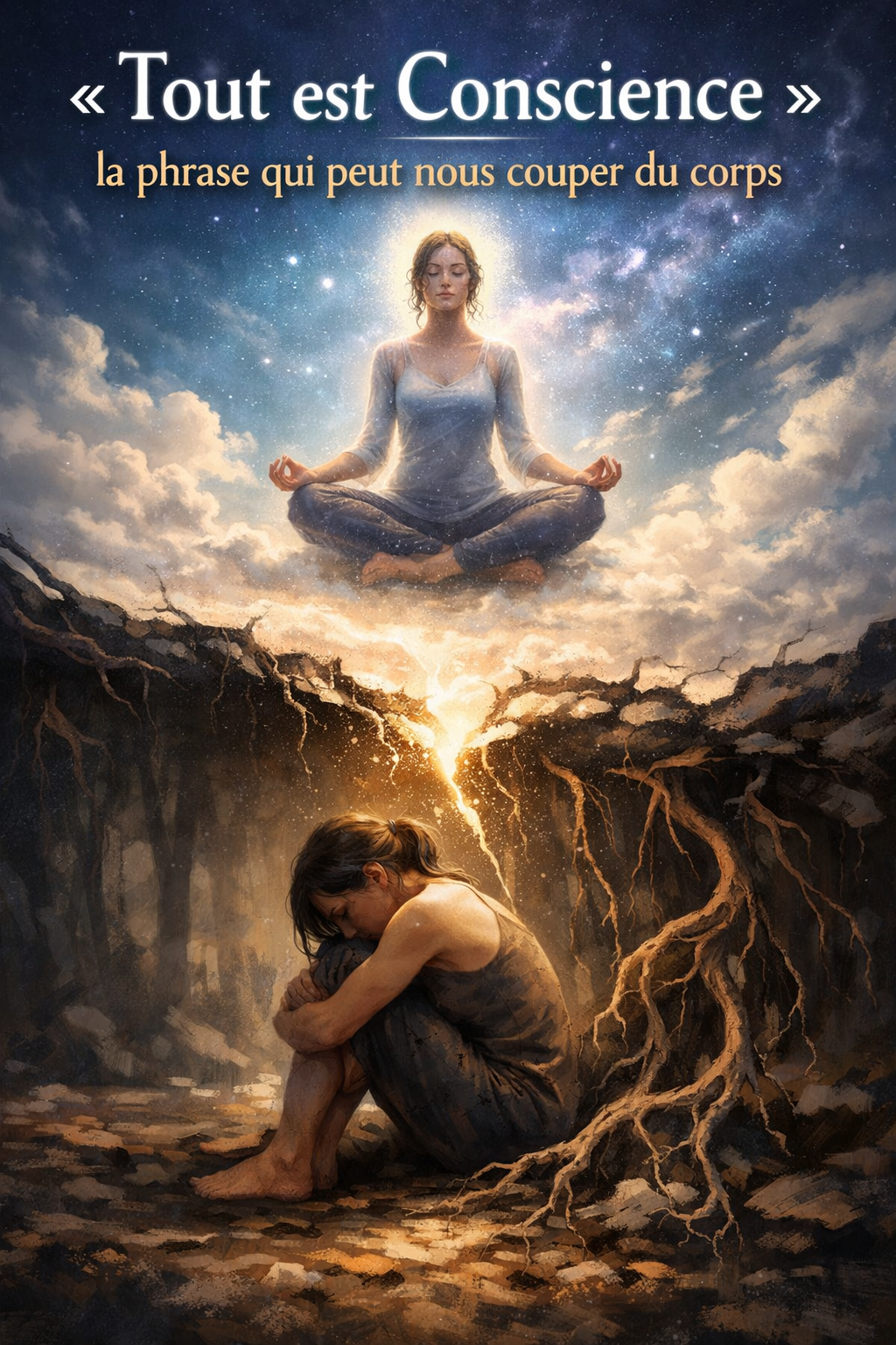 « Tout est conscience » : la phrase qui peut nous couper du corps.