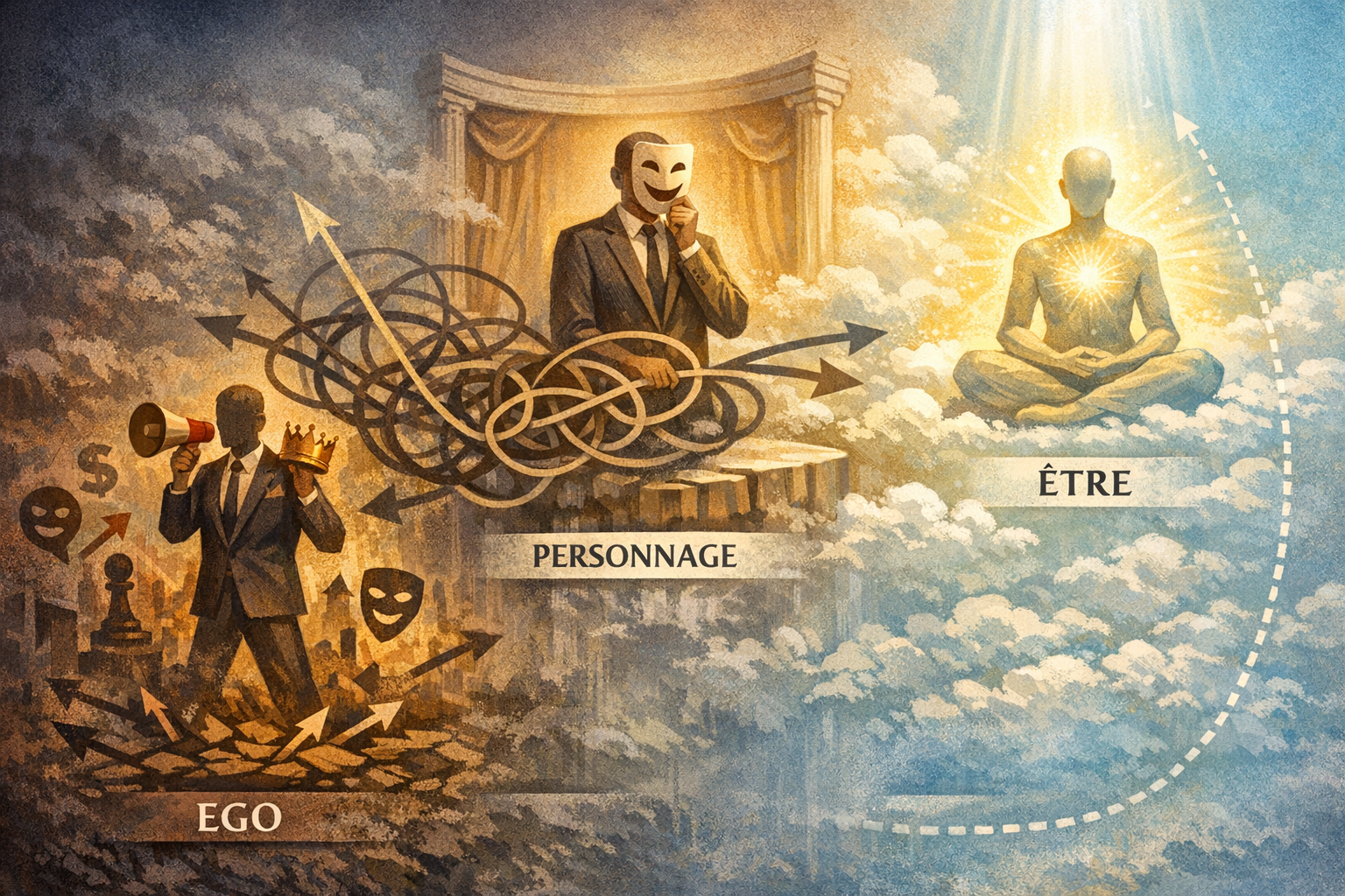 Ego, identité, personnage : et si le vrai piège était ailleurs ?