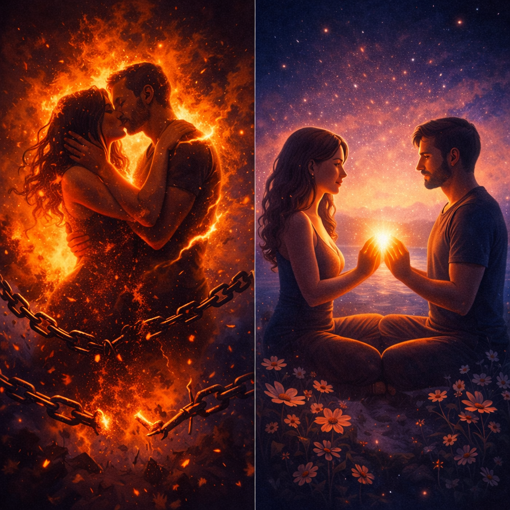 De l’amour miroir à l’amour vivant : sortir du choc pour entrer dans la participation.