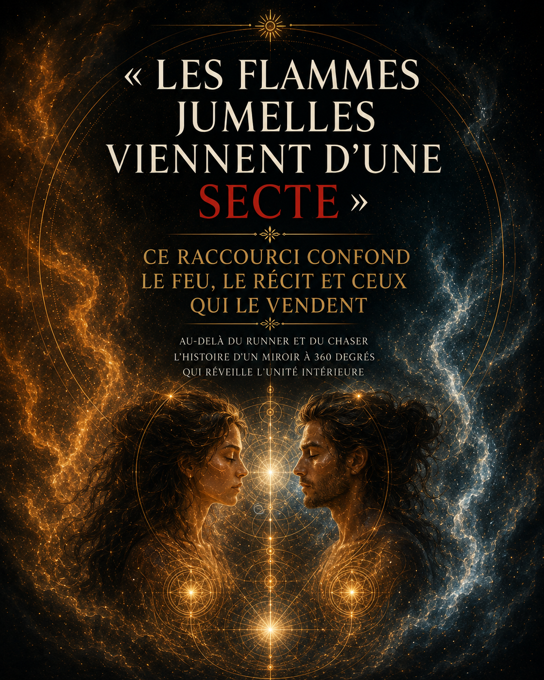 « Les flammes jumelles viennent d’une secte » : ce raccourci confond le feu, le récit et ceux qui le vendent.
