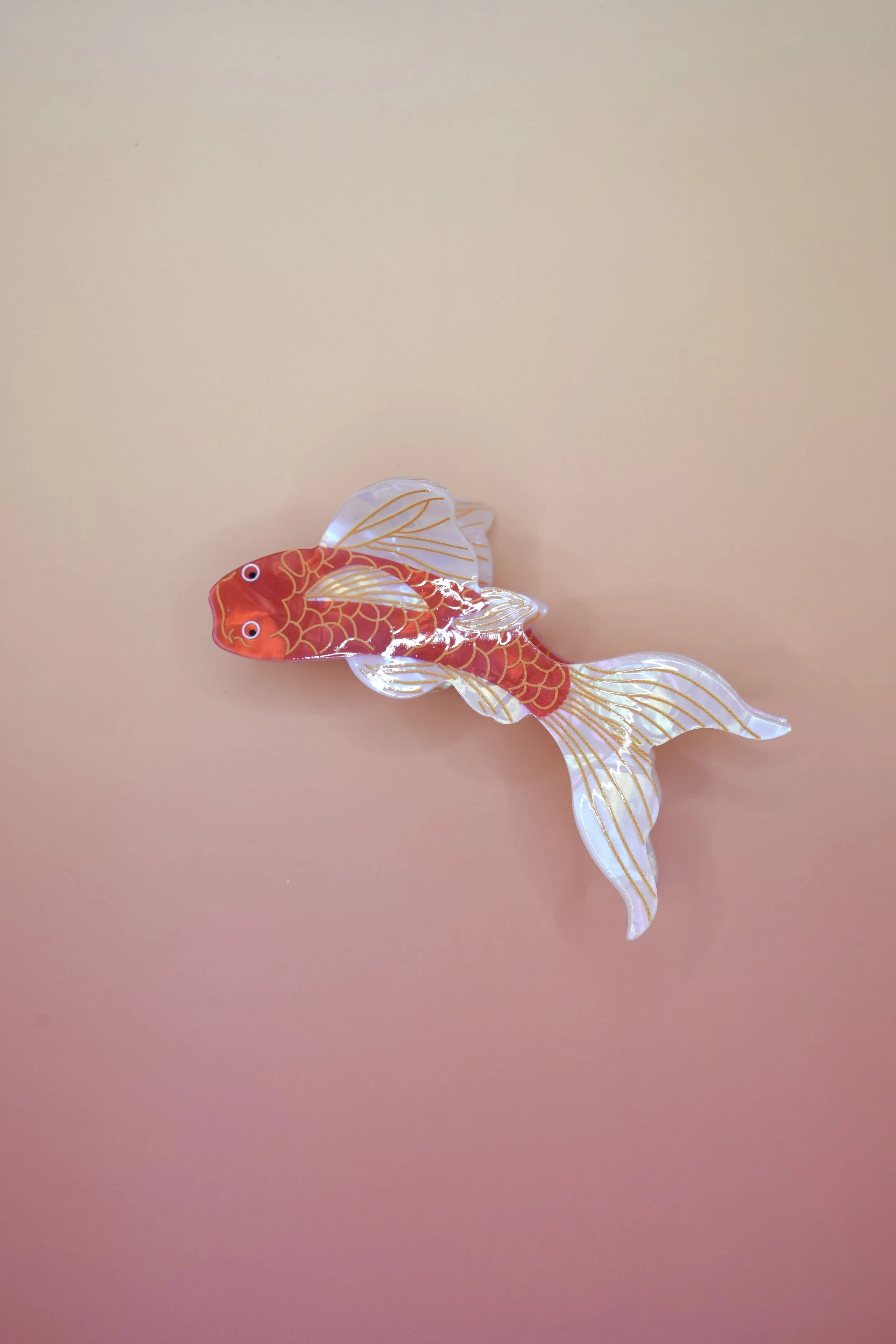 Red Koi Hair Claw