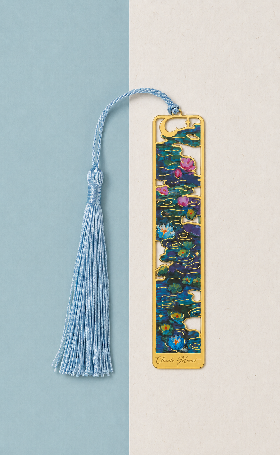 Monet Water Lilies Bookmark