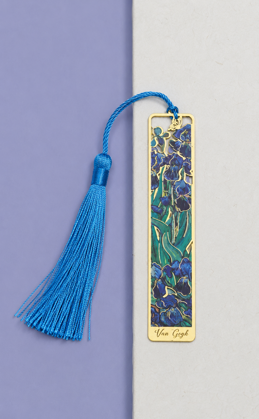 Blue Iris Garden Bookmark