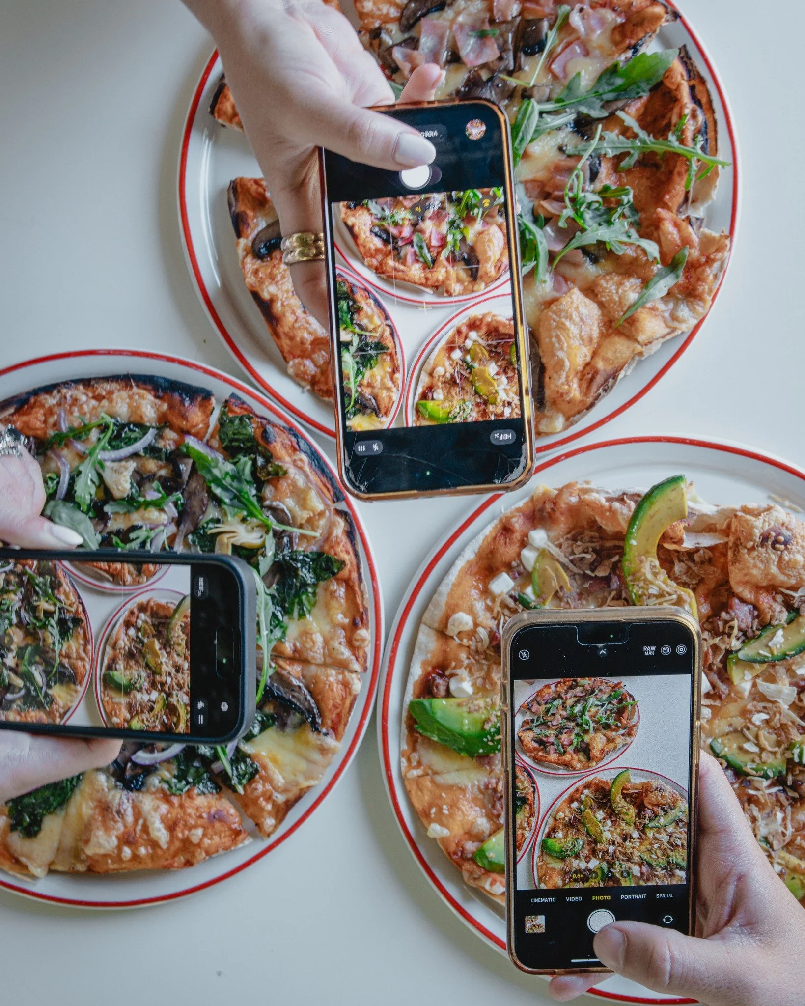 When the squad pulls out their phones before anyone takes a bite... you know it's about to be GOOD 📸 🍕
There's something special about sharing a table full of our wood-fired favourites with your favourite people. The festive season is heating up an