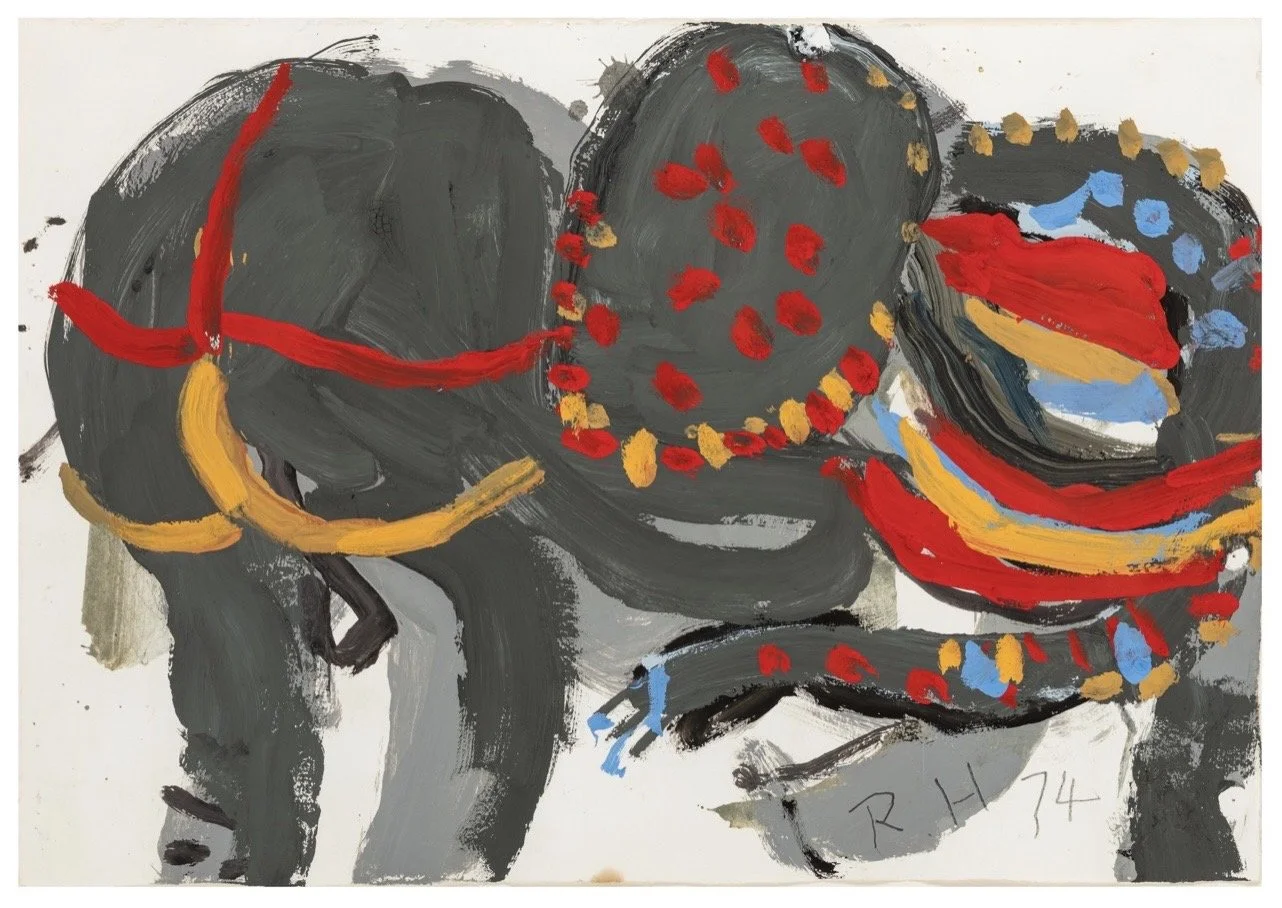 Elephant by Roger Hilton