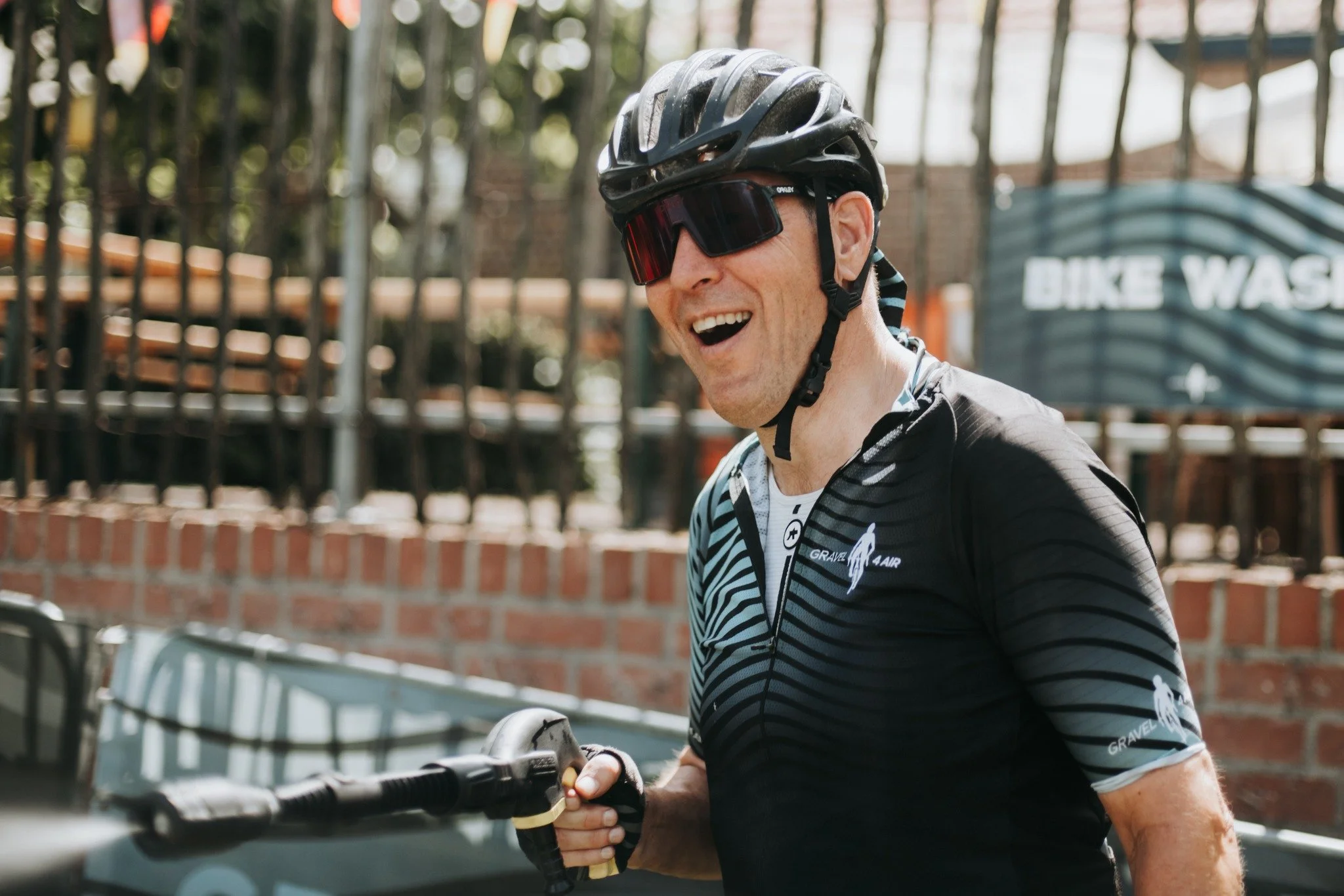 #sunnyday☀️versus #muddyride 🌧️