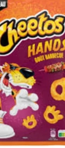 Cheetos Hands goût Barbecue
