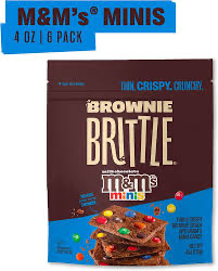 Brownie brittle m&m’s