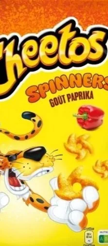 Cheetos Spinners goût Paprika