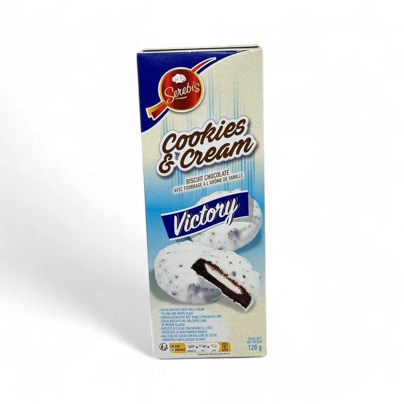 Cookies Chocolat fourré a la vanille