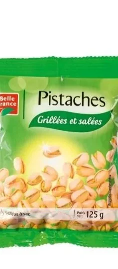 Pistaches grillées et salées