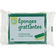 Éponge grattantes