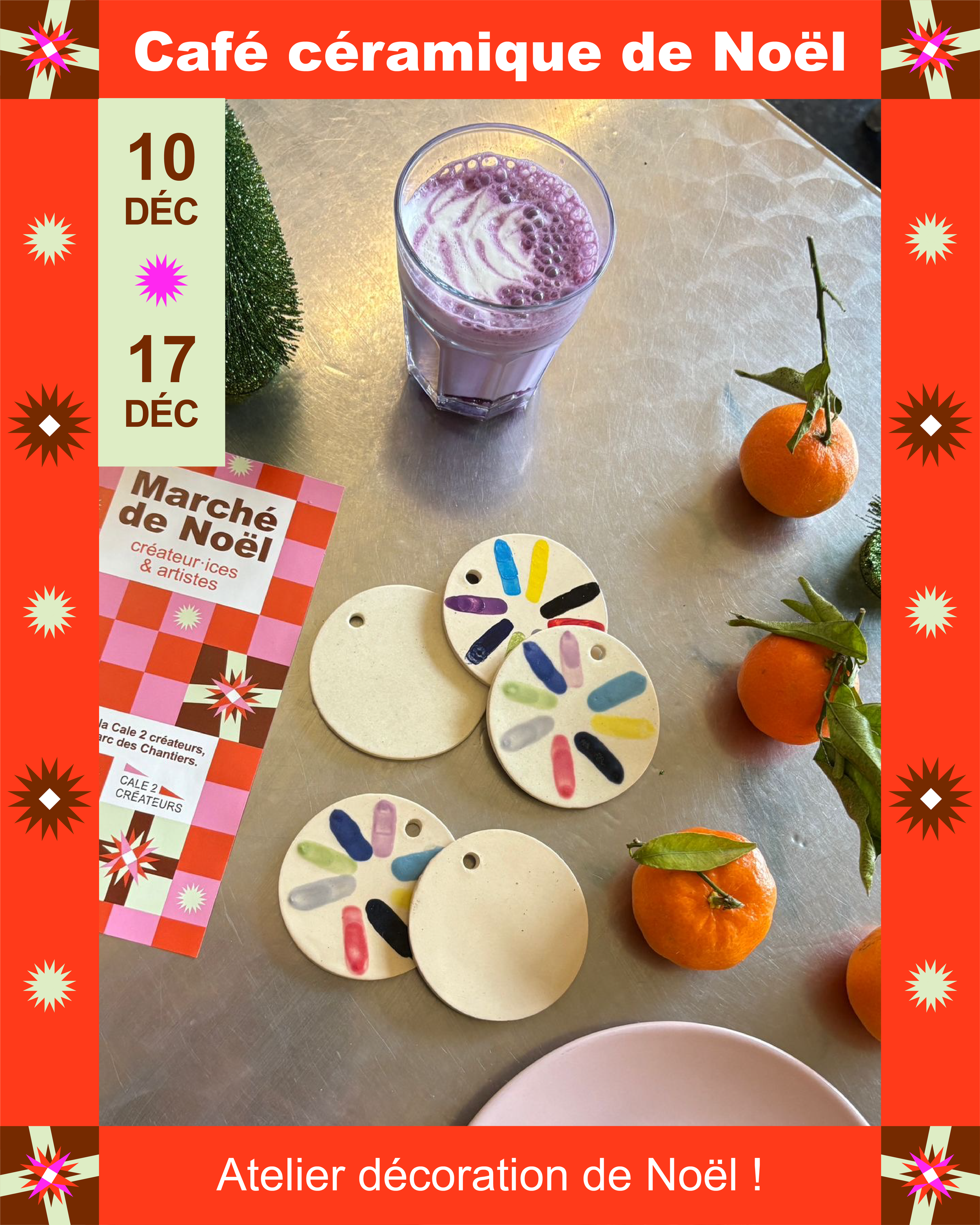 CAFÉ CÉRAMIQUE — DÉCORATION DE NOËL 5