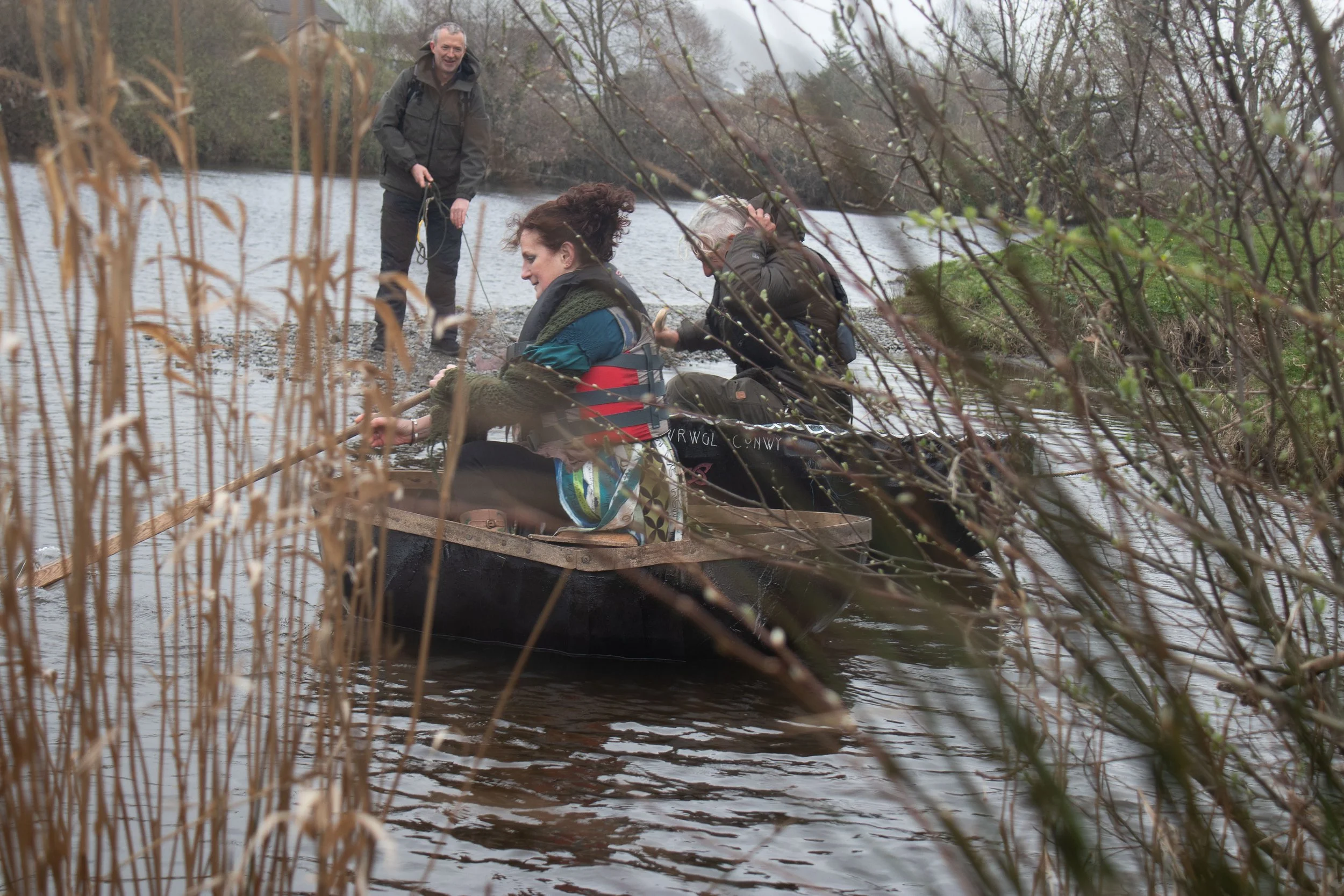 Oracl Cwrwgl Conwy // The Conwy Conversational Coracle