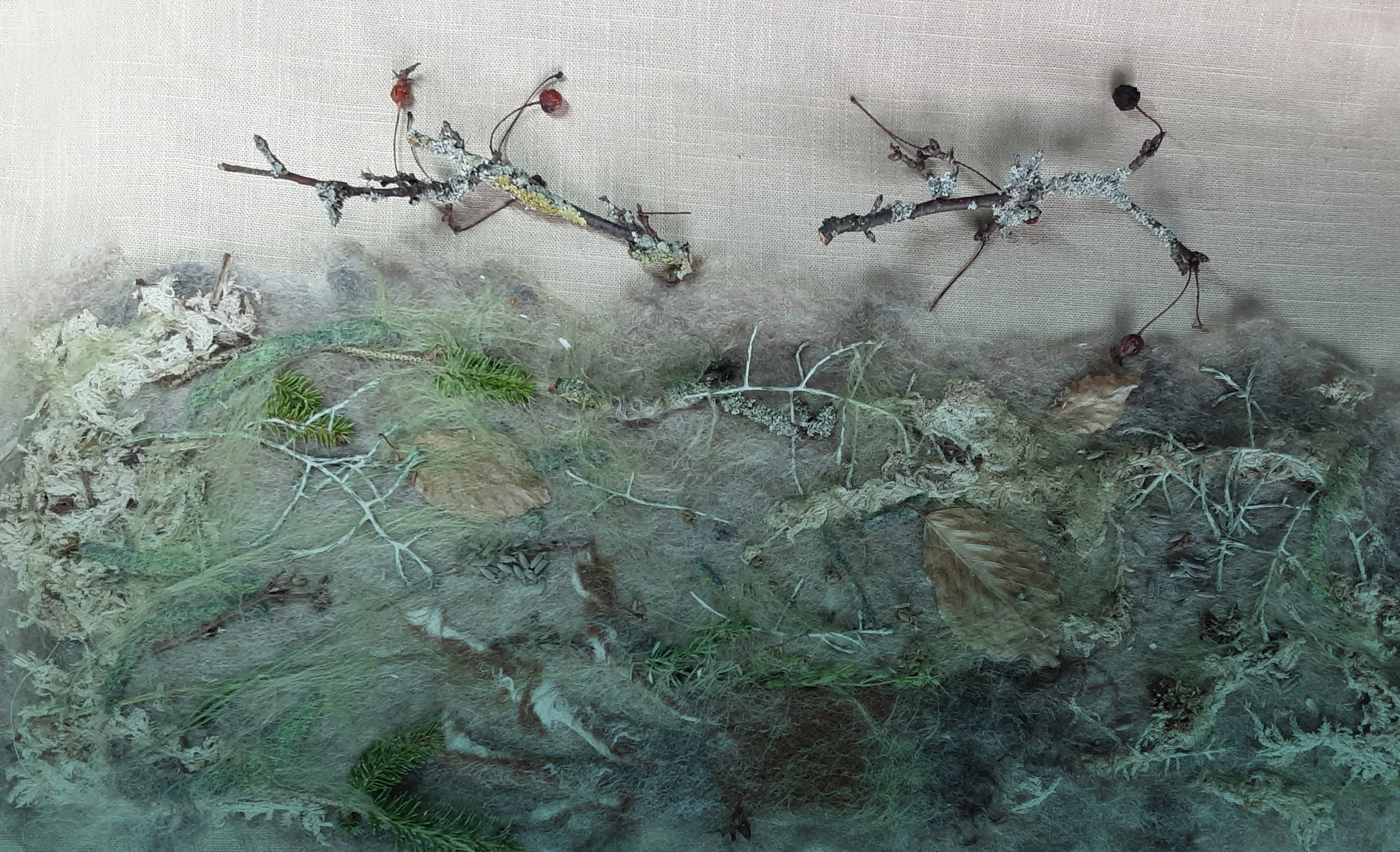 Dro Dŵr &amp; Gweithdy ffeltio gwlyb // Water Walk &amp; Wet felting workshop