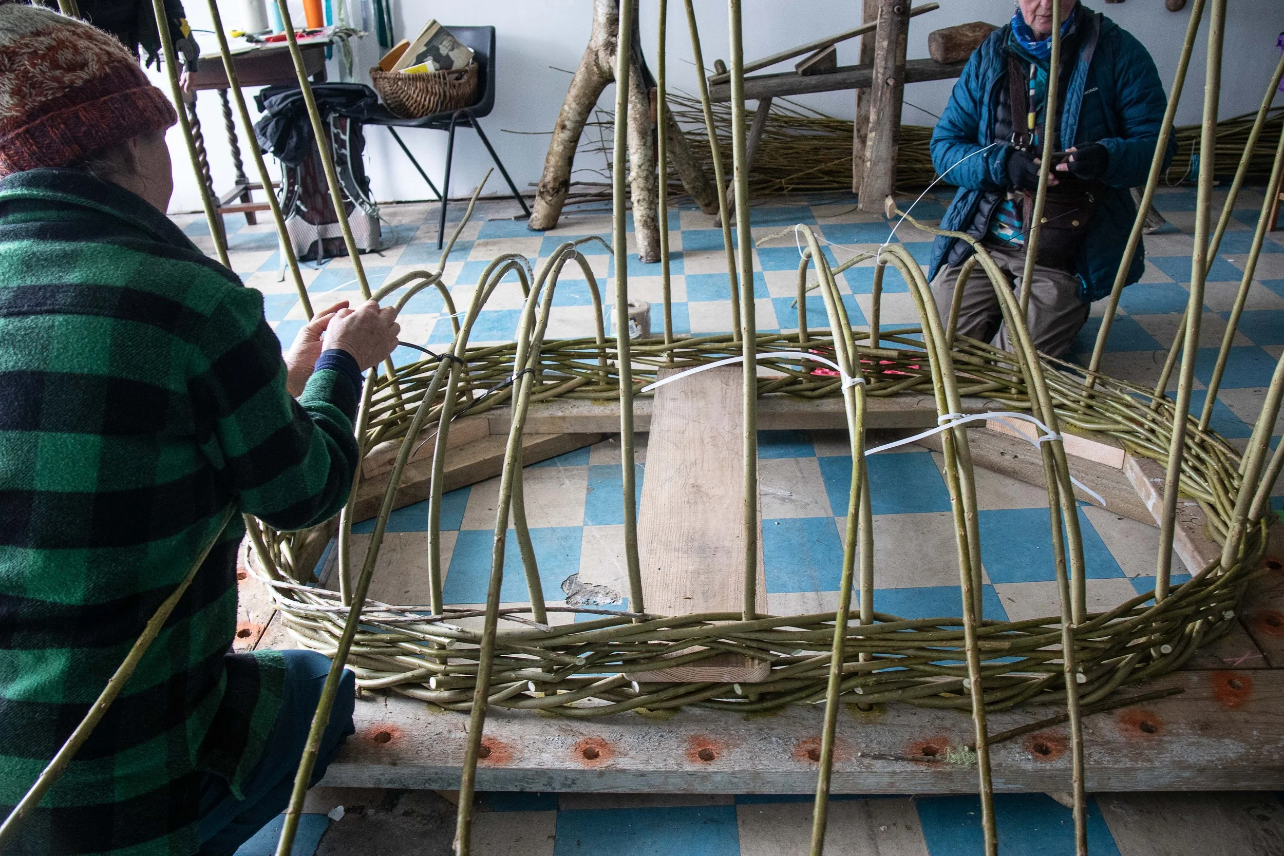 Gofod Glas llanrwst 2.3.25 coracle group-36.jpg