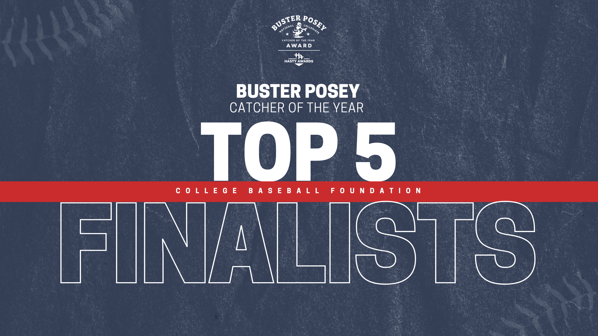 Buster Posey National Collegiate Catcher of the Year Award Finalists Announced; Trophy Presentation Moves to College World Series