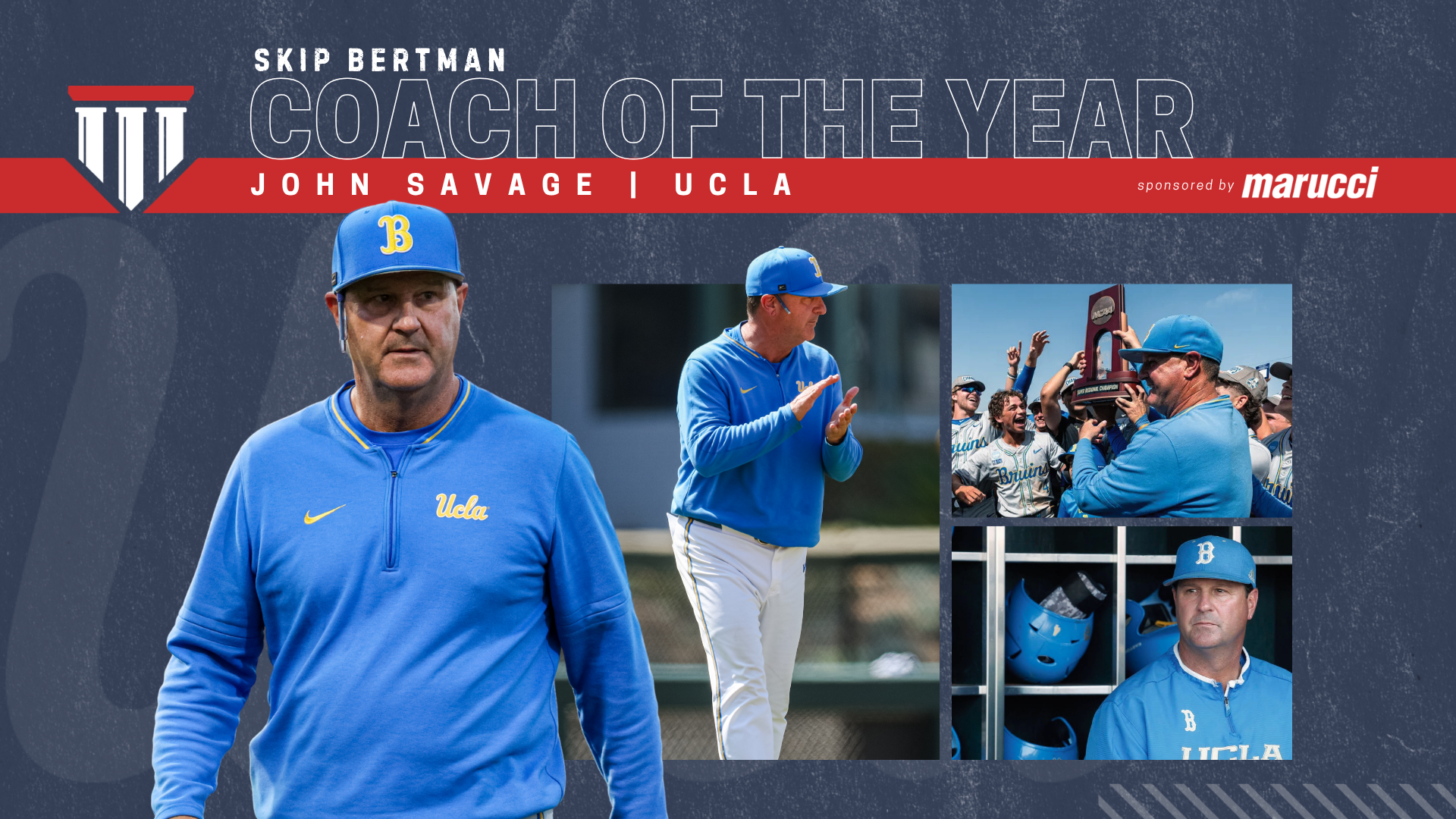 UCLA’s John Savage Named 2026 Skip Bertman Coach of the Year