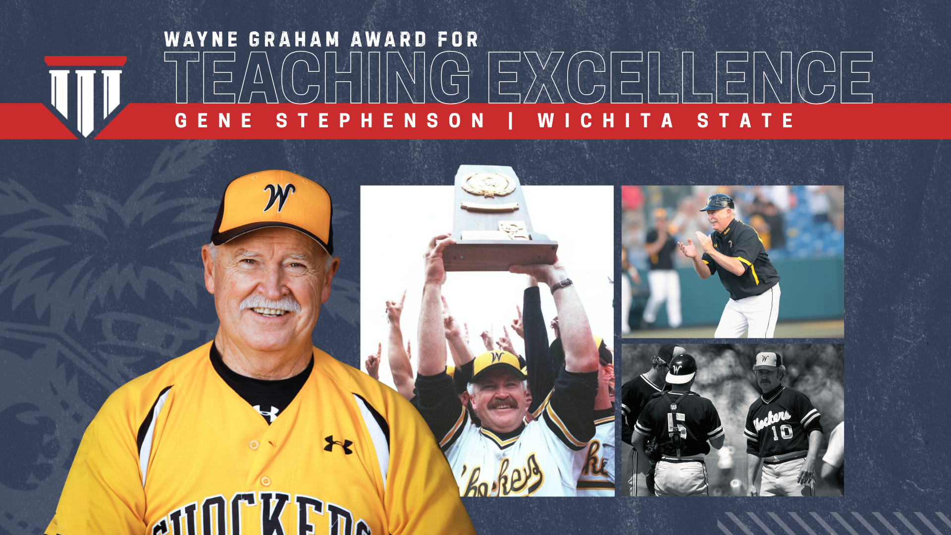 Wichita State Legend Gene Stephenson Named 2026 Recipient of the Wayne Graham Award For Teaching Excellence