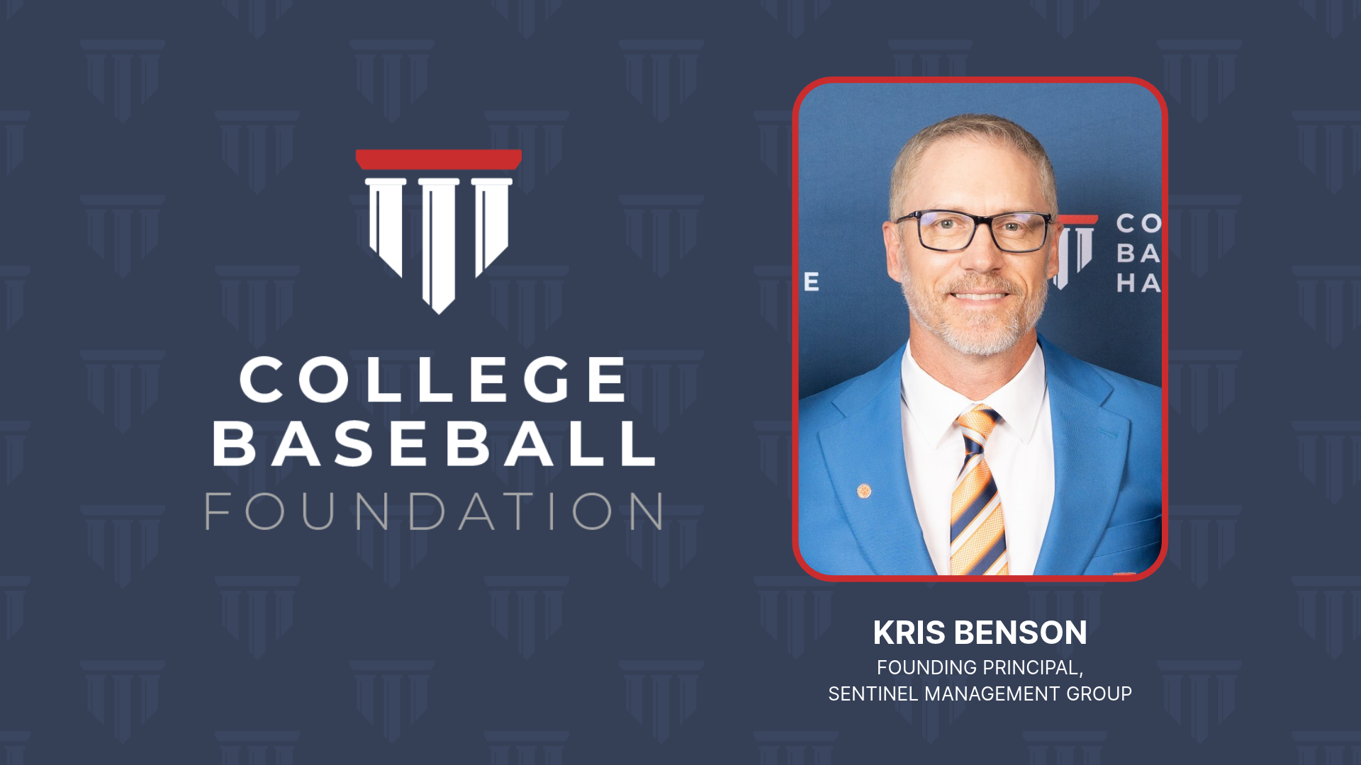Hall Of Fame Pitcher And Former National Player Of The Year Kris Benson Selected to The College Baseball Foundation Board of Trustees