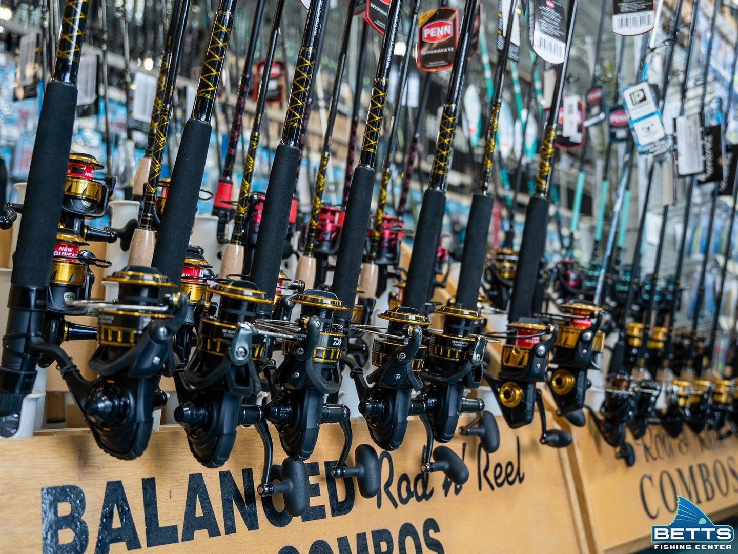While our massive spring sale may have ended, the savings haven't stopped at Betts Fishing Center! Keep an eye on our social media channels and website to snag incredible deals on gear throughout the year. Don't miss out on our upcoming sales &ndash;