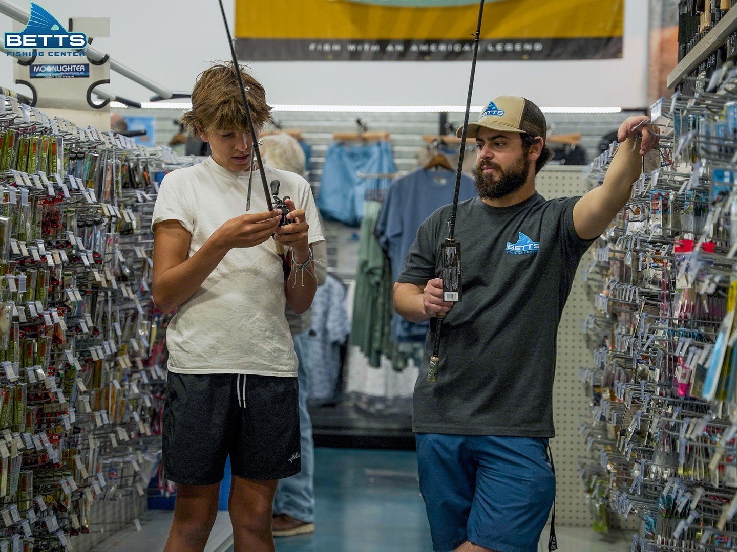 We want to help you find that perfect rod and reel combo that you have been looking for! Stop by Betts Fishing Center and talk to one of our experienced team members today!

#saltwaterfishing #fishing #fishinglife #fish #catchandrelease #saltlife #fi