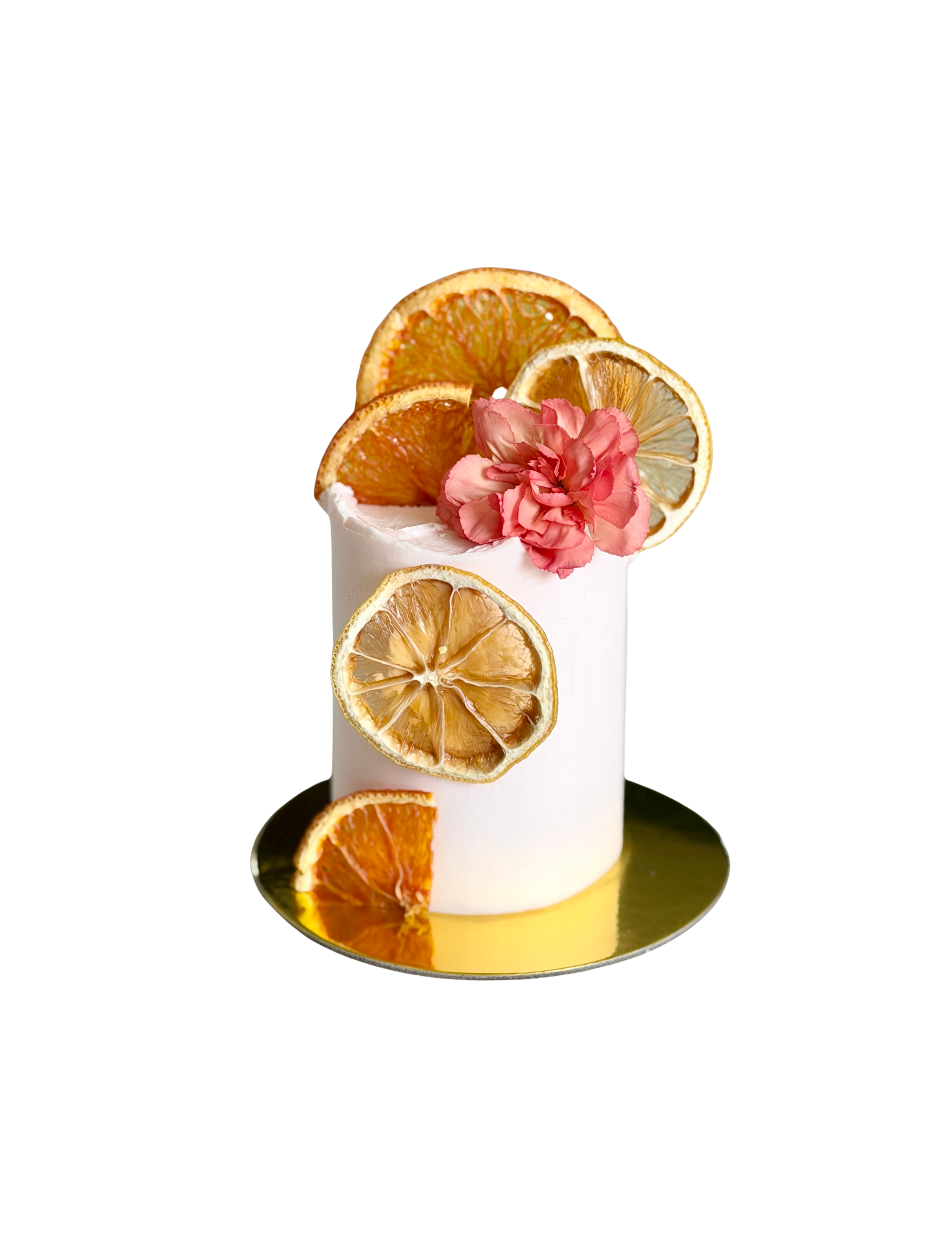 Floral Citrus Mini Cake