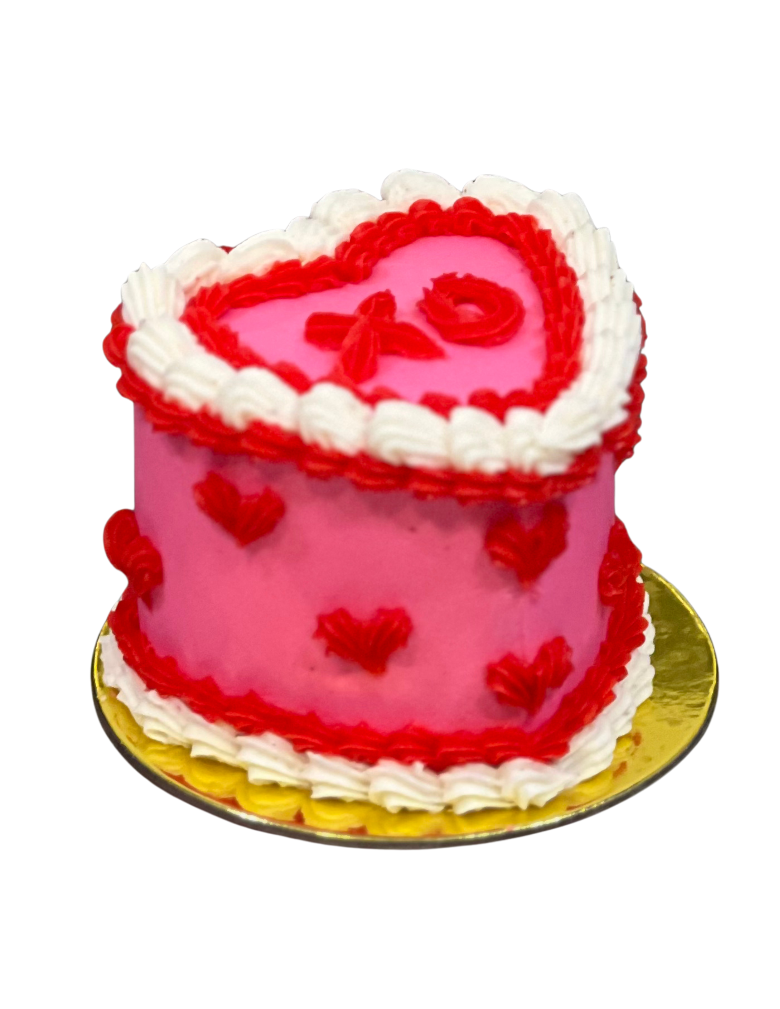 Vintage Heart Cake