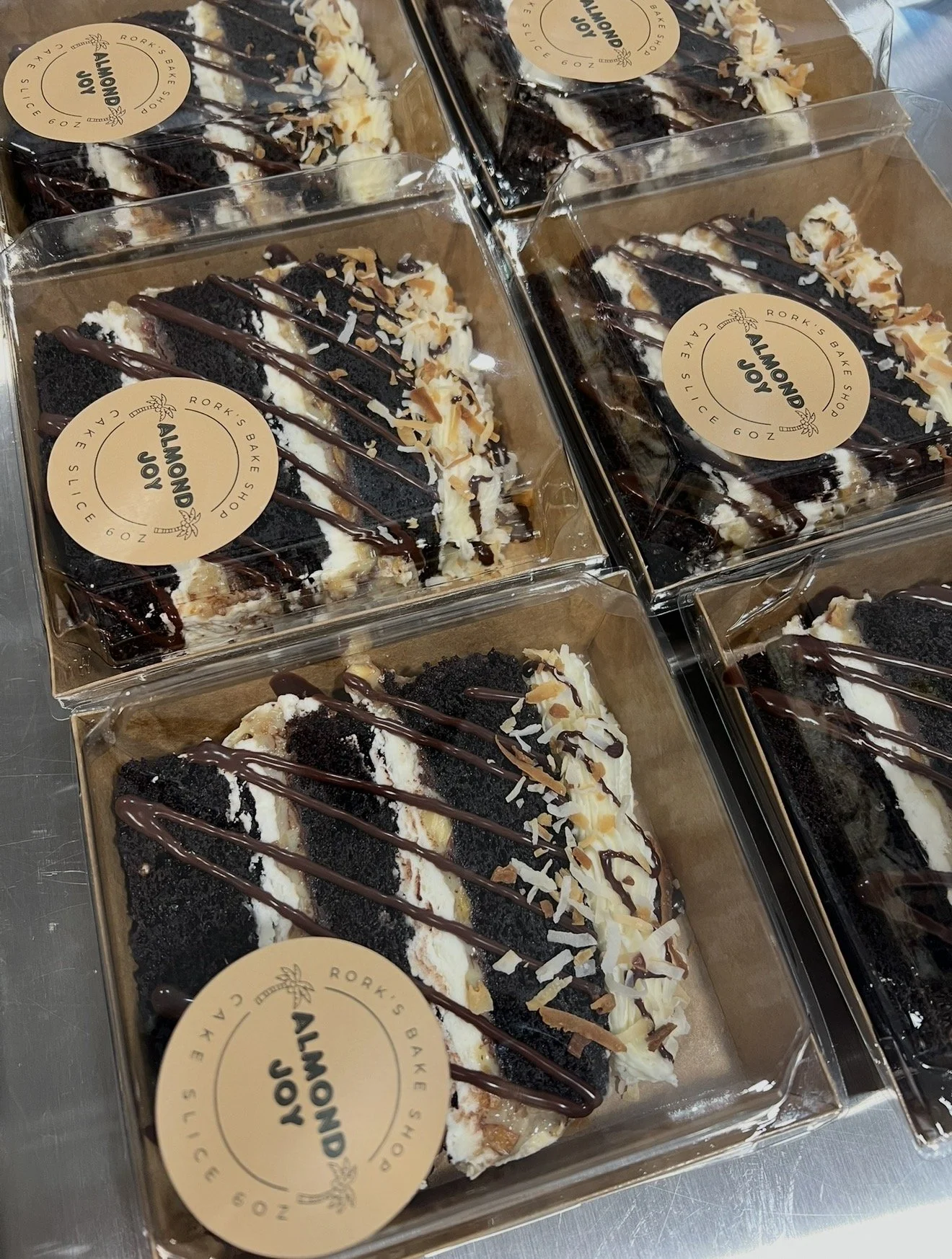 Almond Joy Cake Slice