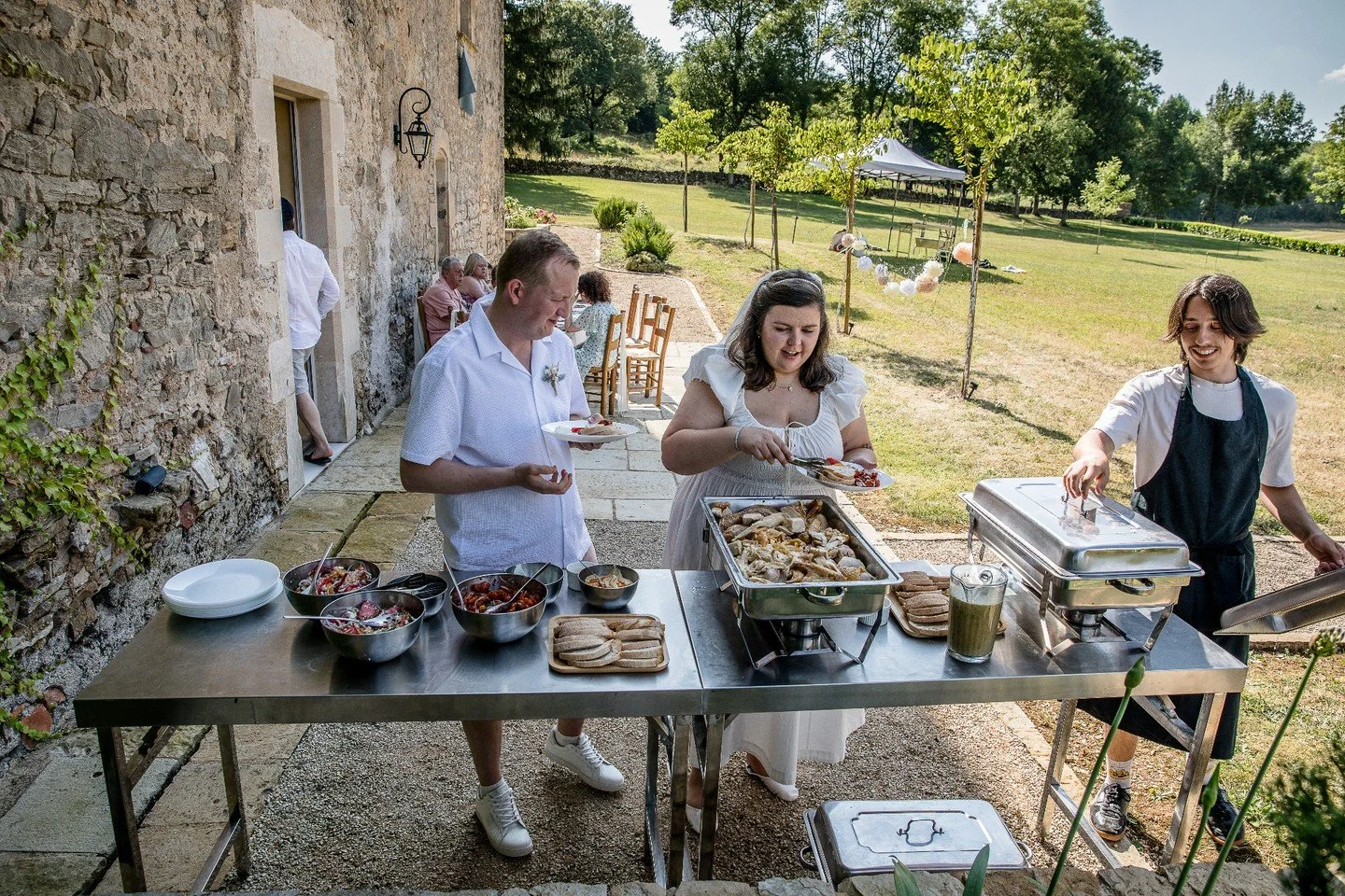 For Small or large weddings and events my extensive menu options and service styles that encourage conversation and memories. Contact me via my website contact form for availability for your special event www.shanetoughcatering.com 
Images @corrinato