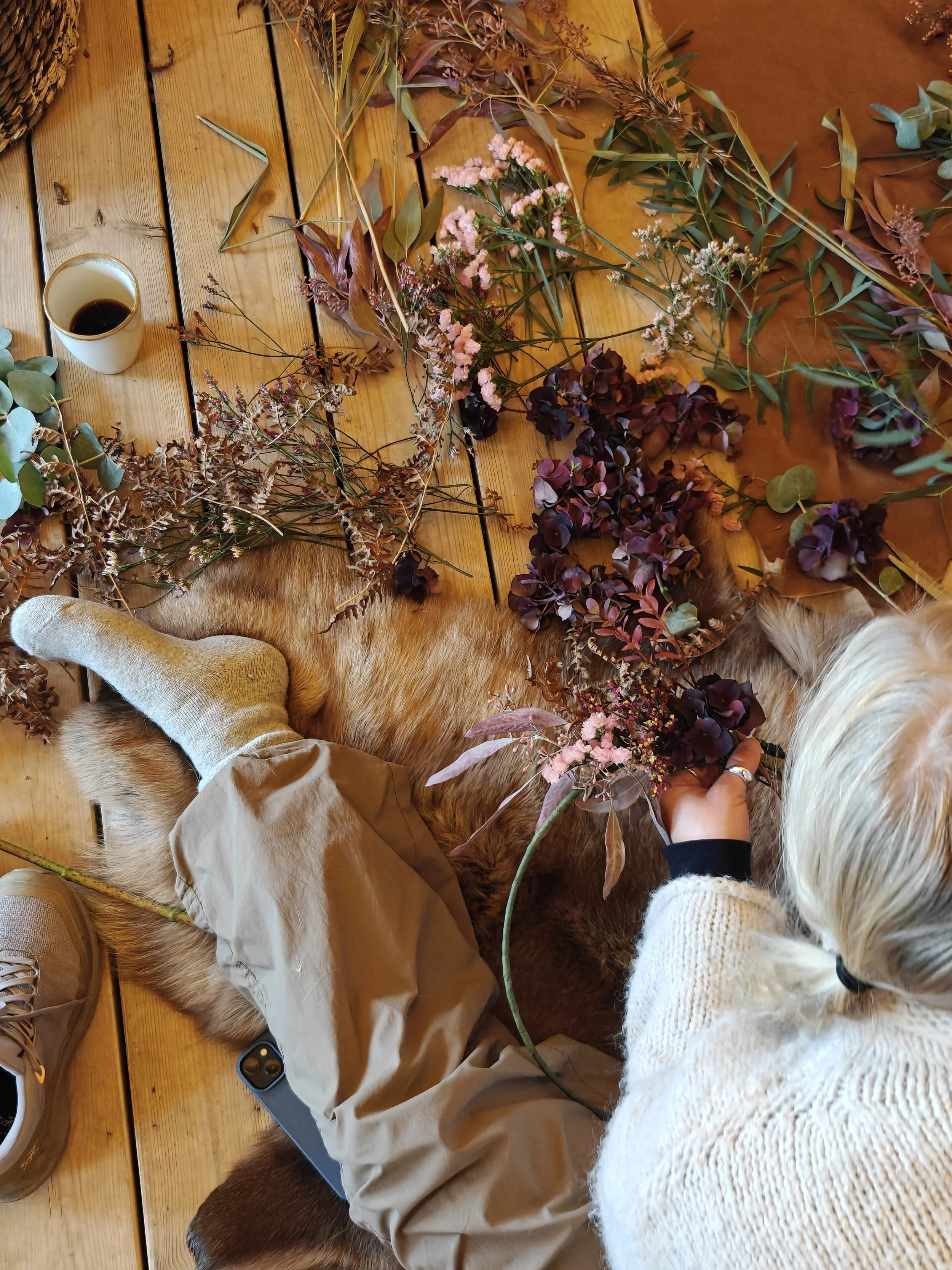 evighetskrans workshop