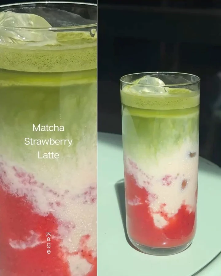 Signature drinks line up: Strawberry, Mango, or Cloud?

Comment your favorite signature matcha drink! 🍵

#kagebrussels #strawberrymatcha #mangomatcha #cloudmatcha