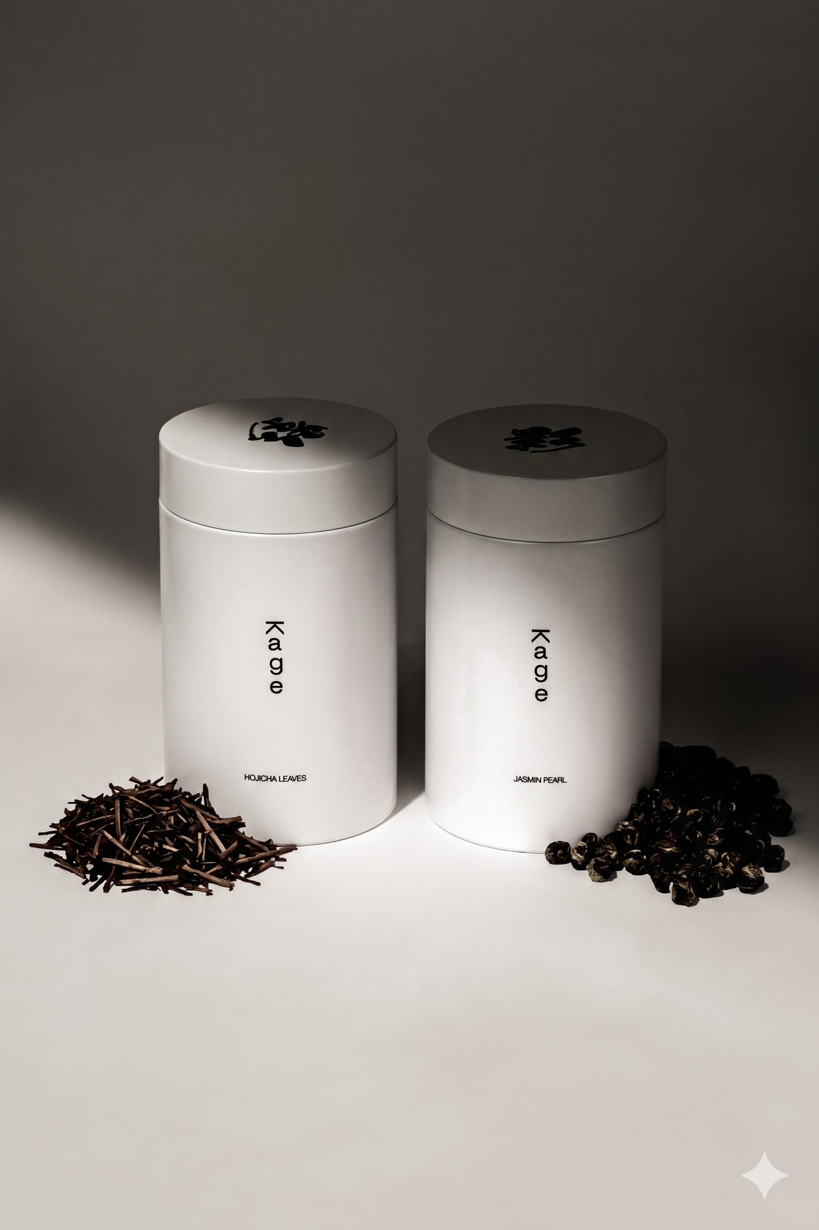 Premium Tea Leaves Bundle - Hojicha & Jasmine Pearl