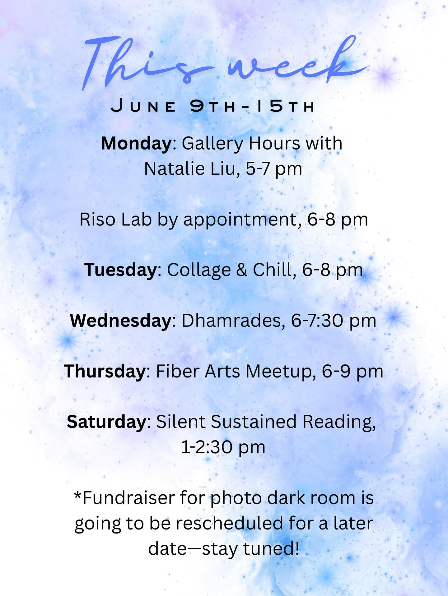 Be sure to come through this week! Plus you have a special opportunity&mdash;tonight&mdash;to view the current exhibition with gallery hours hosted by @honeydewmoonstudio 🥰 
.
.
.
#dzanchouse #ypsi #ypsiart #annarbor #annarborart