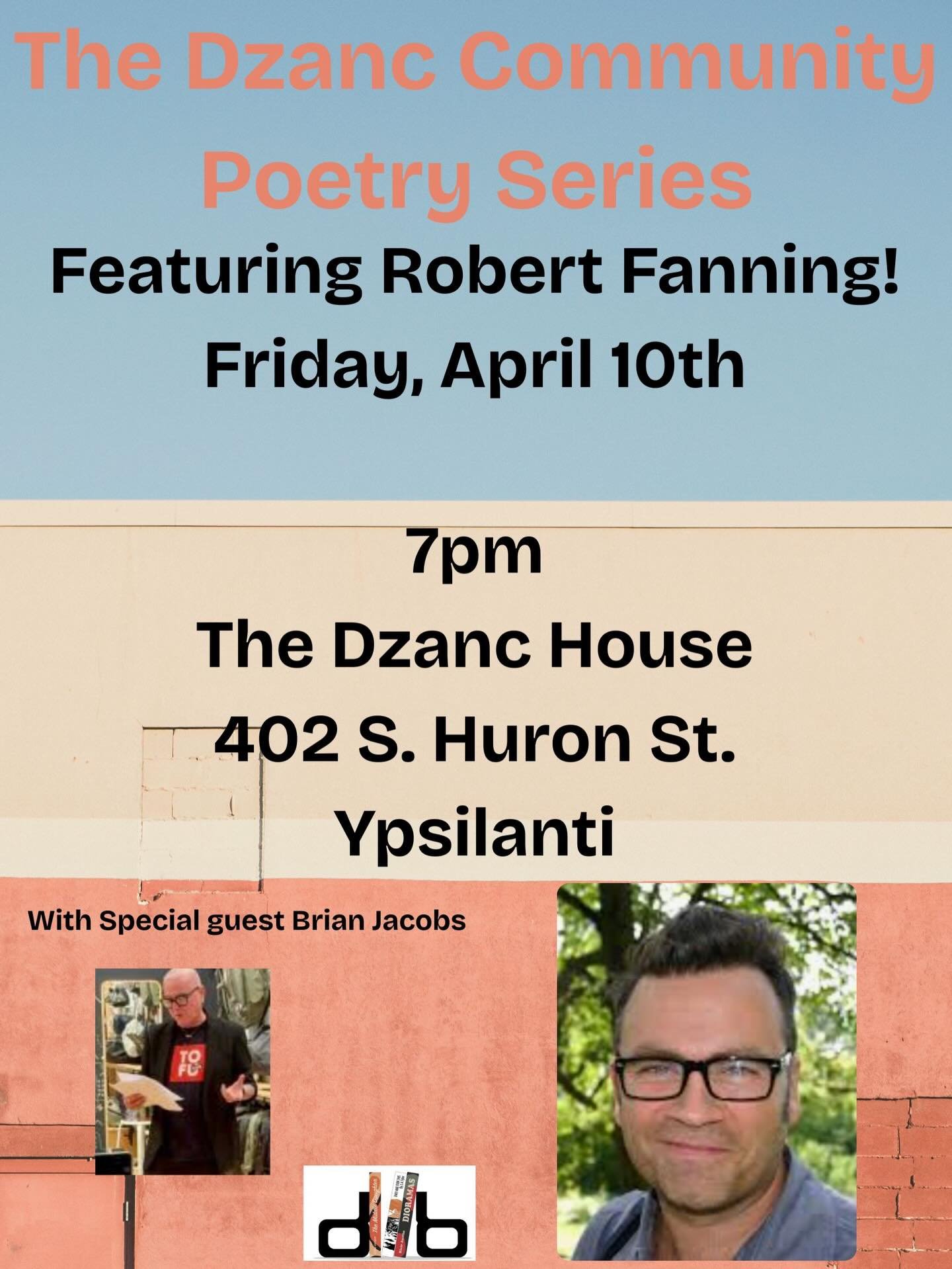 Dzanc Community Poetry Series ft. Robert Fanning