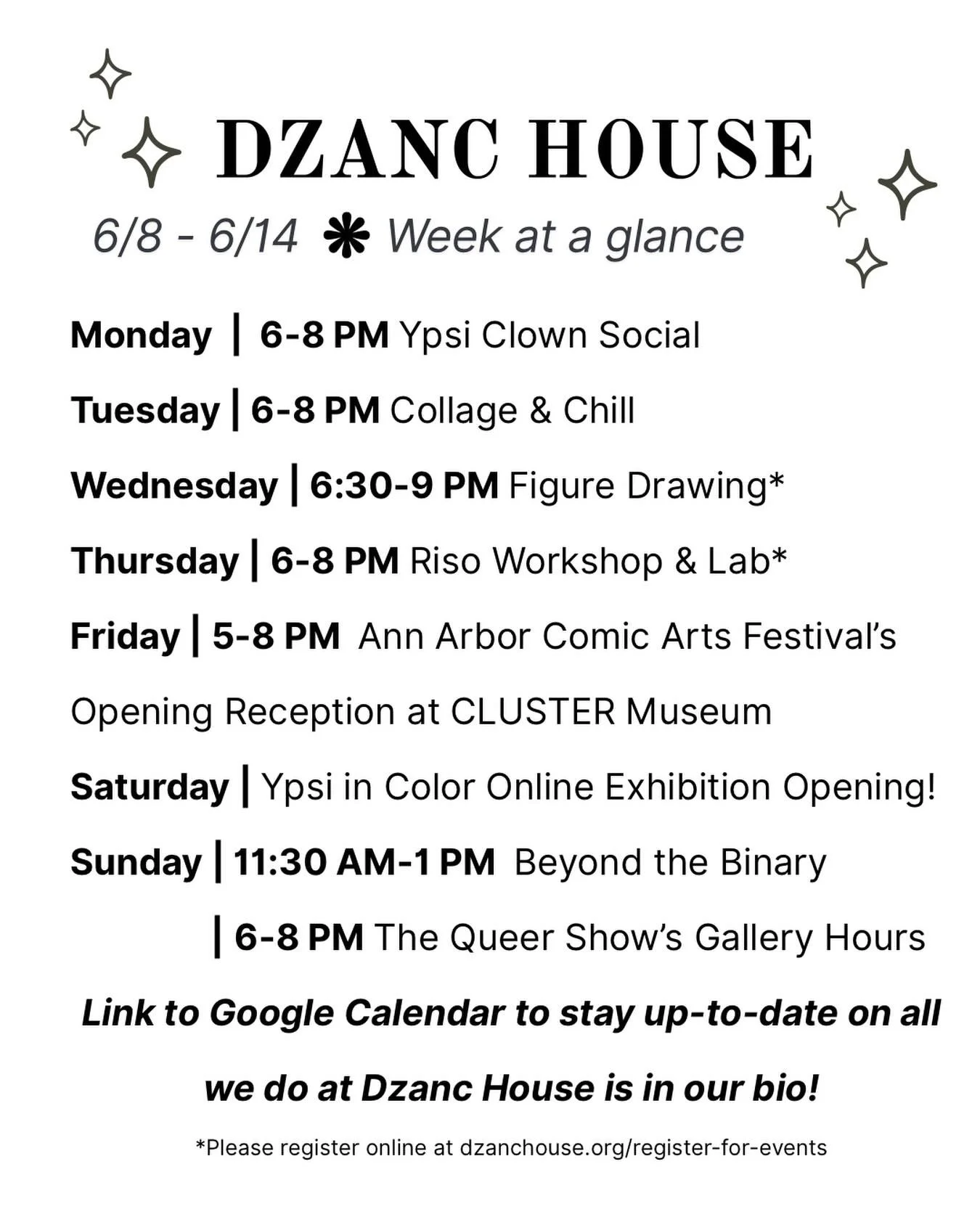 This week we invite you to come chill with us, whether it be through collage, drawing, or riso printing!
.
Make sure you register online (link in bio) for figuring drawing or riso workshop/lab to secure your spot!
.
P.S. limited seats are still avail
