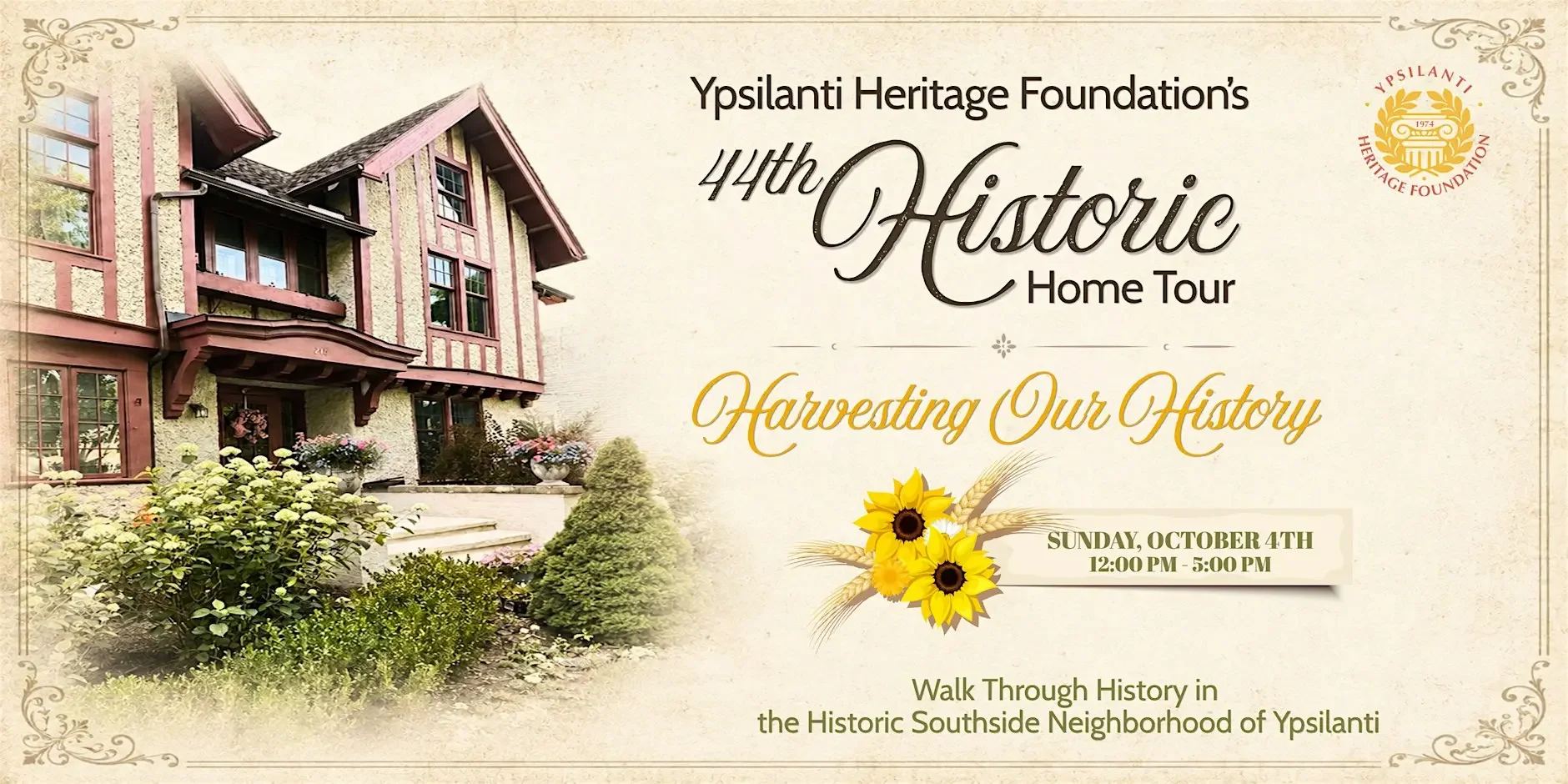  Historic Home Tour with Ypsilanti Heritage Foundation