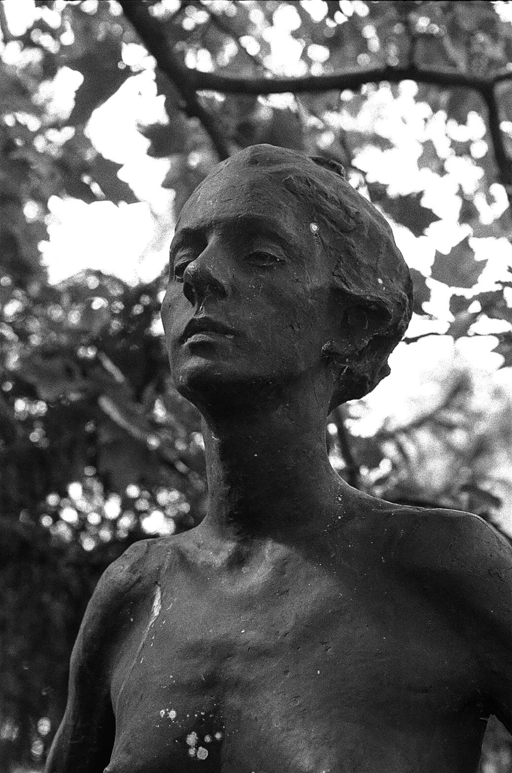 Madison Cantrell (@photomady), "Diana," Eastern Michigan University, Ilford HP5, Minolta SR-T 101, 2024.