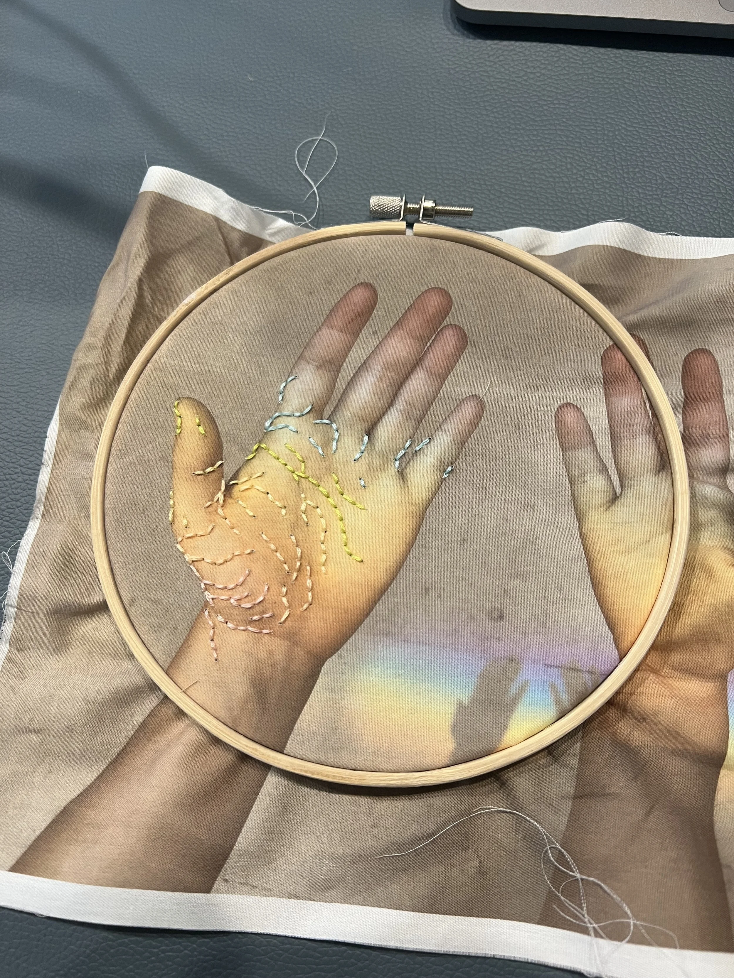 Embroidering on Photography with Danielle deo Owensby