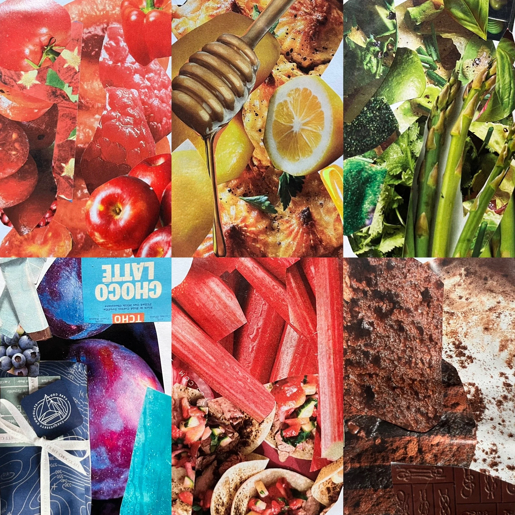 Continued... Paris Stinson (@paris.make.art), “Digest,” Collage zine, 2026.