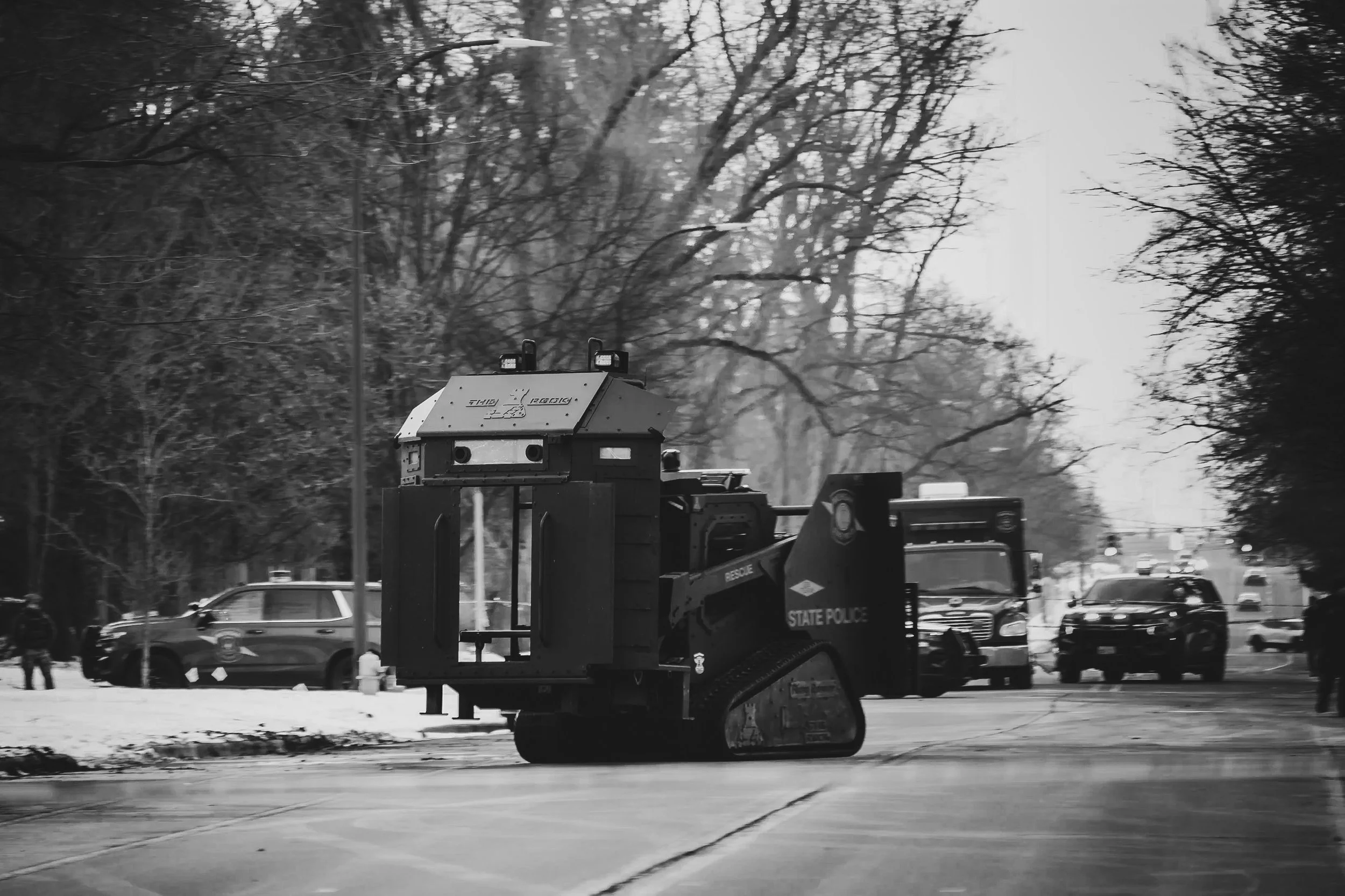 “Siege,” Ypsilanti, Digital photo, Fuji X-T3, 2026.
