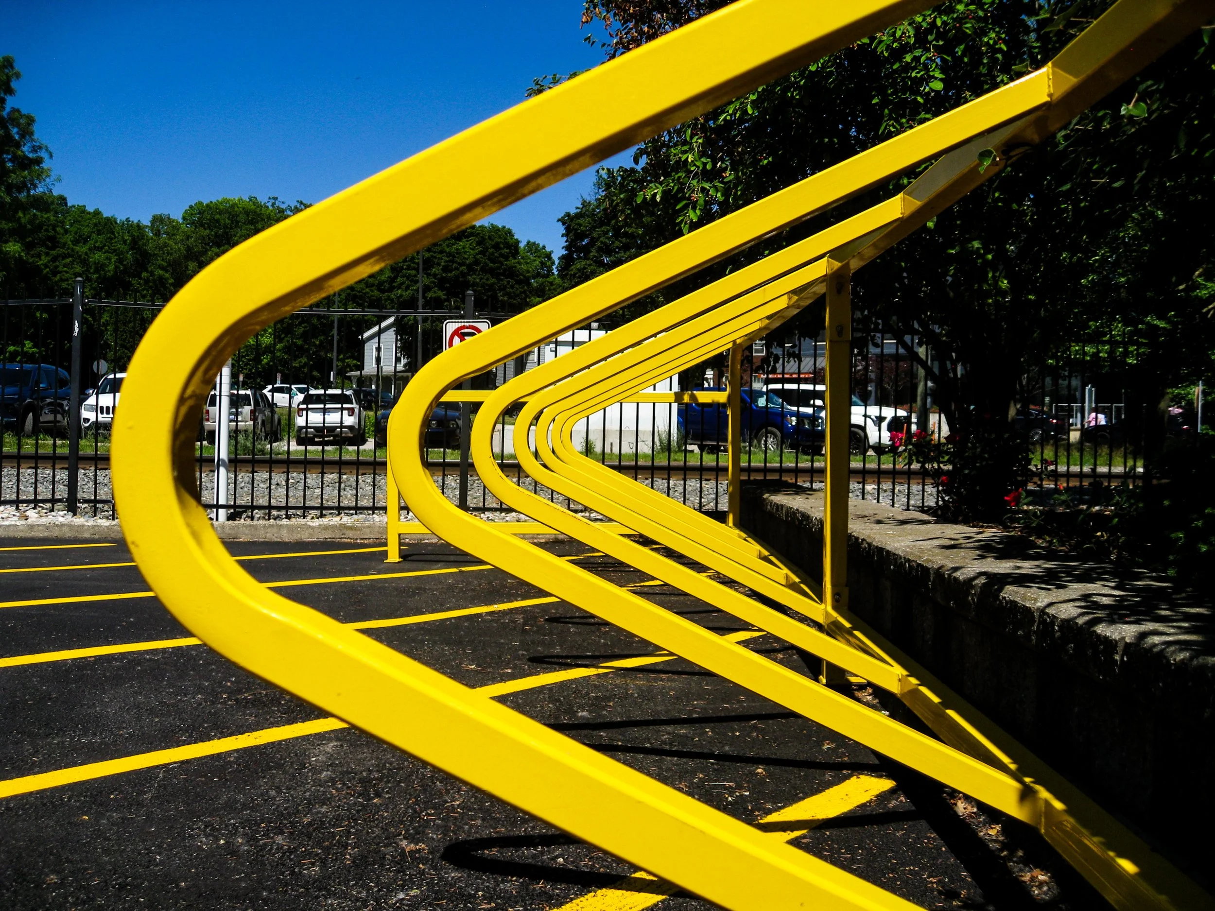 Madison Cantrell (@photomady), “Orange & Yellow,” Depot Town, Digital, 2026.