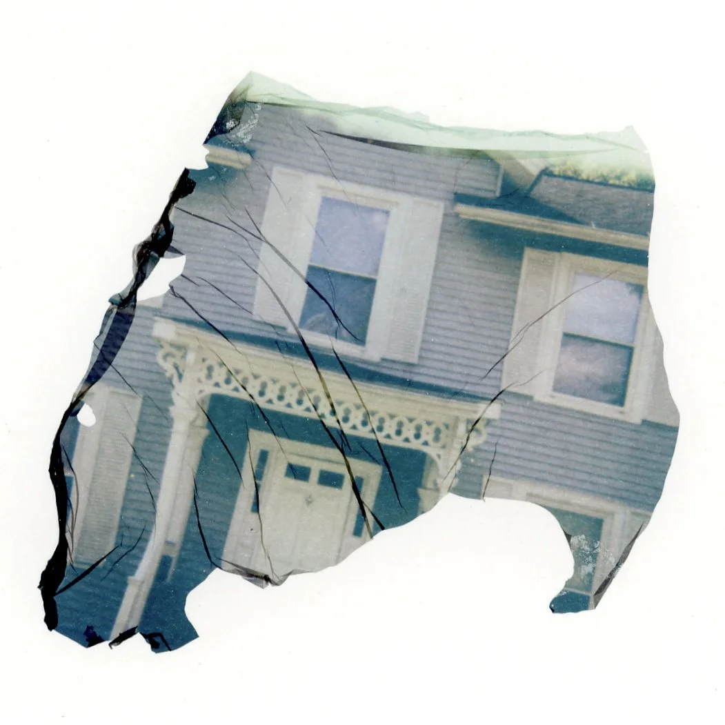 Madison Cantrell (@photomady), “Polaroids of Pearl,” Ypsilanti, MI, Polaroid emulsion lift, 2025.