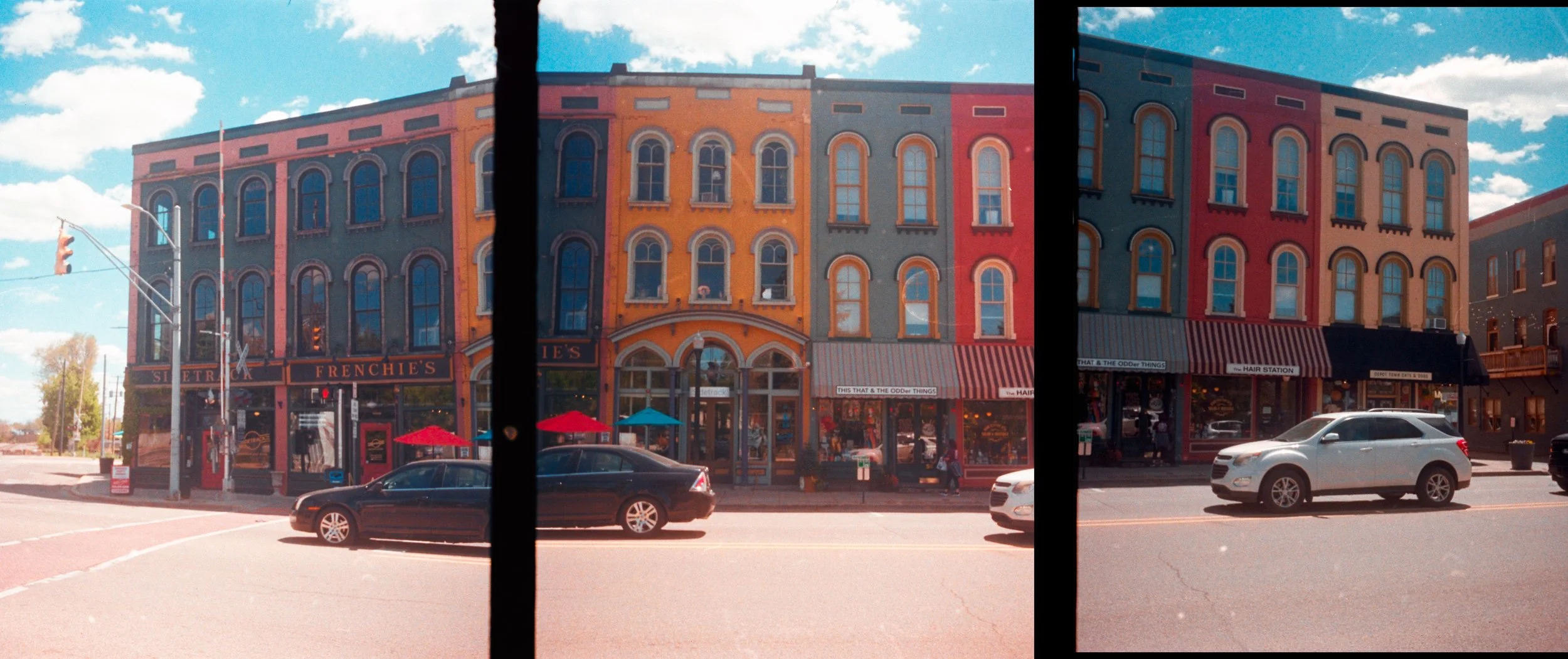 Case Silva (@case_s), Half Frame Fun, Depot Town Ypsilanti, Kodacolor 100, Olympus Pen-EE, 2026.