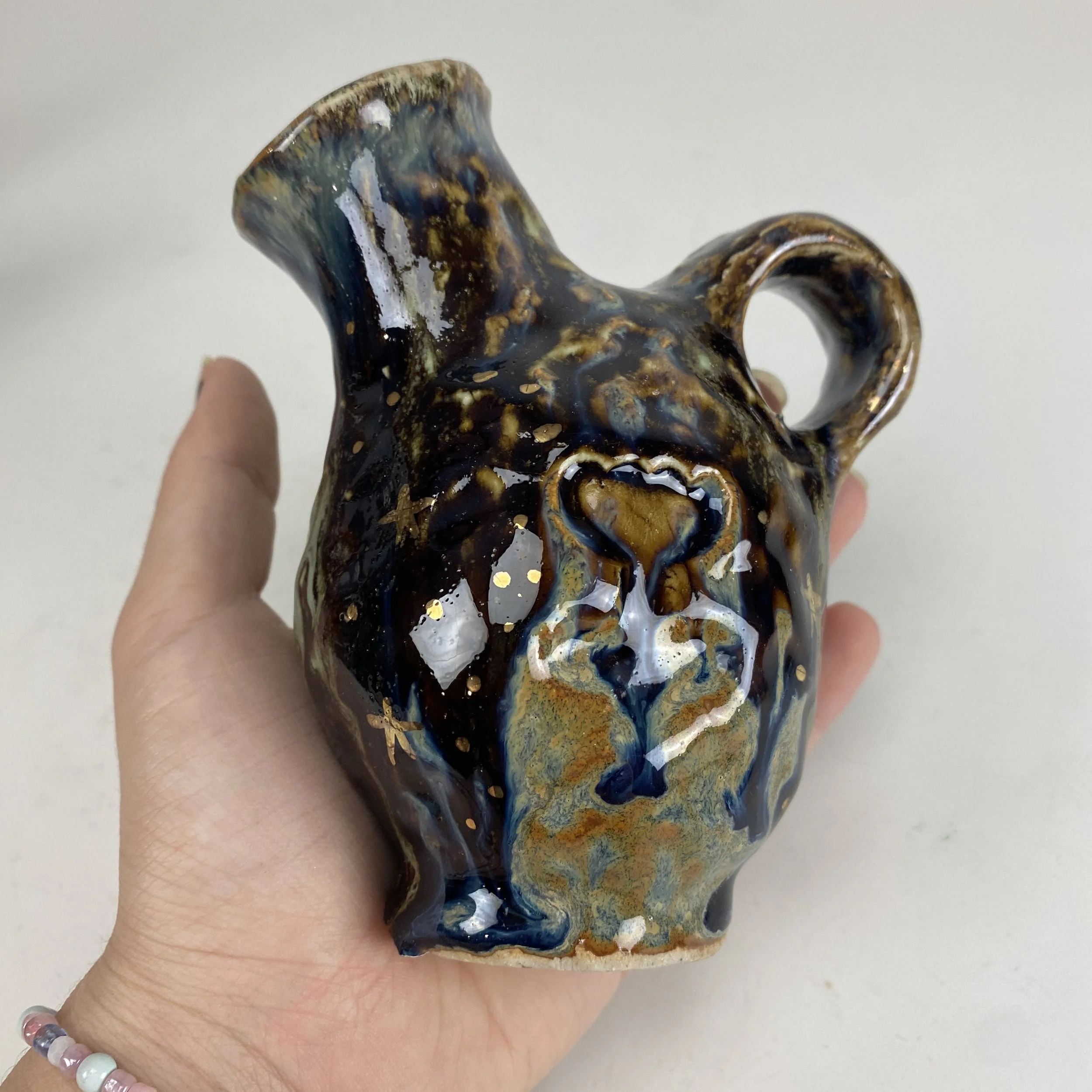 Shaners Red over Broken Ochre