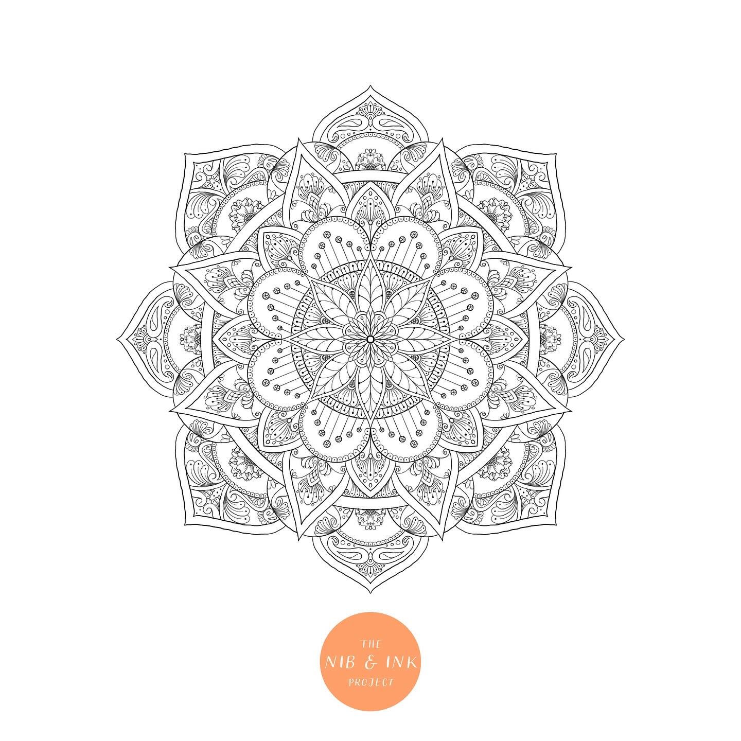 >>>swipe to see time lapse🎥

There&rsquo;s something good to come out of a cosy rest day, my first digital mandala! ✍🏼

I&rsquo;m definitely not going to turn my back on doing it by hand but it was fun to use the iPad and a great way to di