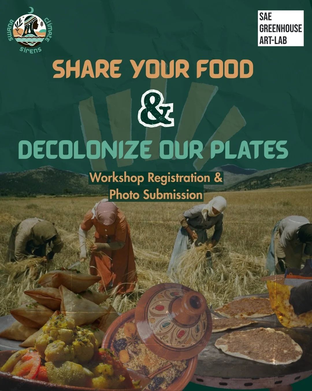 Our food is not just sustenance, it&rsquo;s memory, resistance, and care and preservation passed down through generations of SWANA women.

Join us on April 23rd for an interactive virtual workshop led by Dr. Sc. Kenza Benabderrazik and Hala Beydoun, 